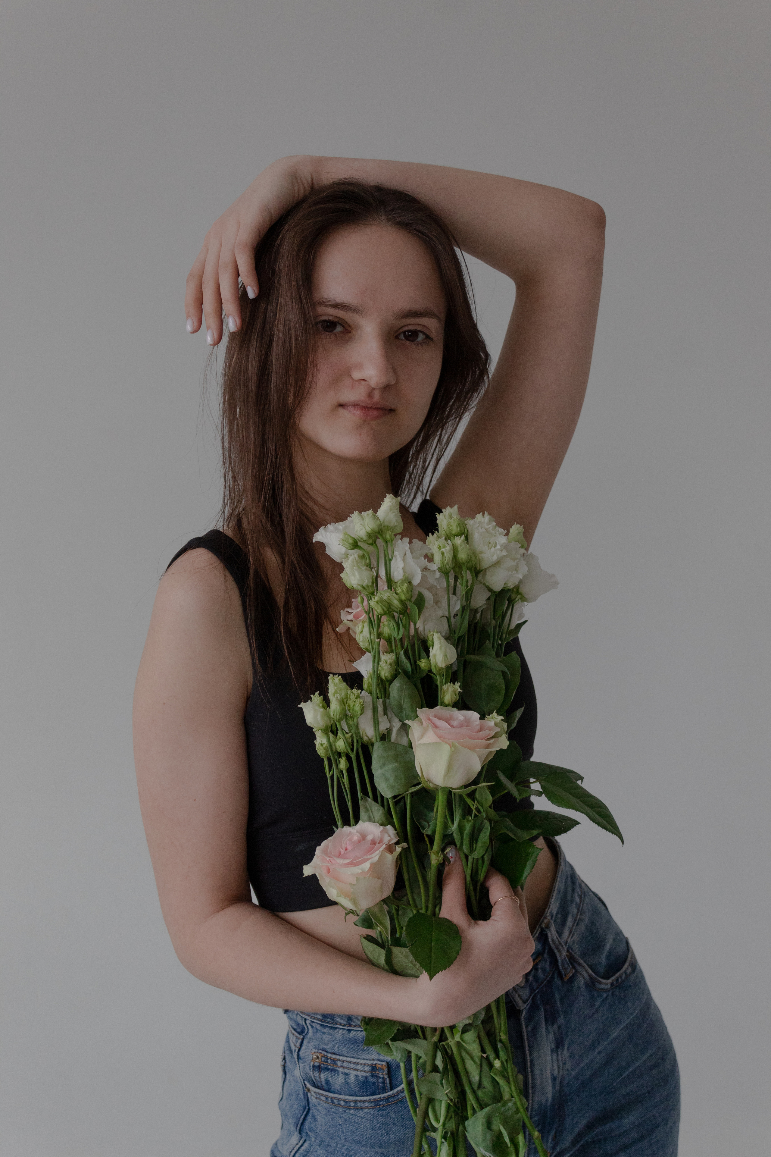 На циклораме. Фотограф Красноярск Капранова Софья