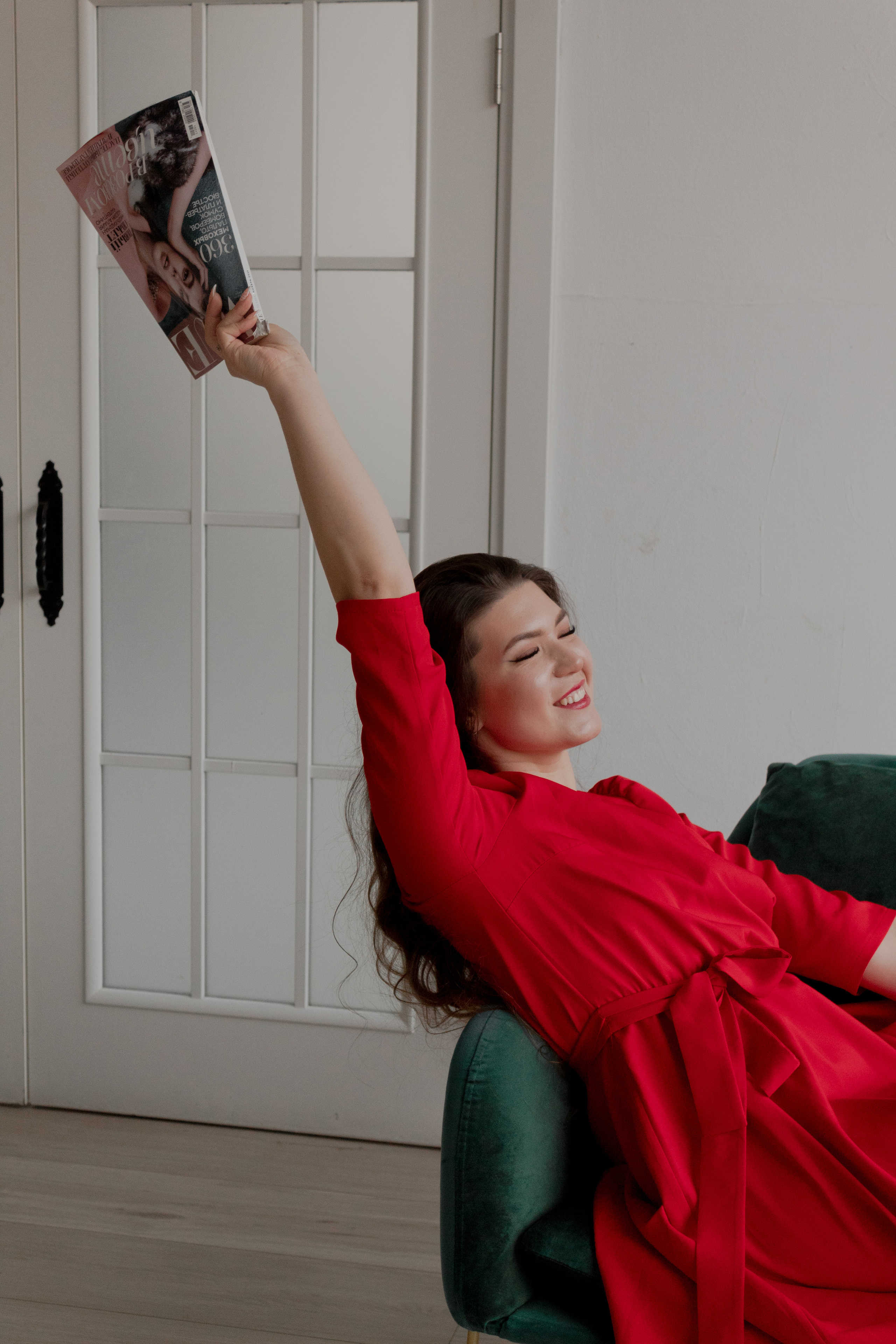 В студии. Фотограф Красноярск Капранова Софья