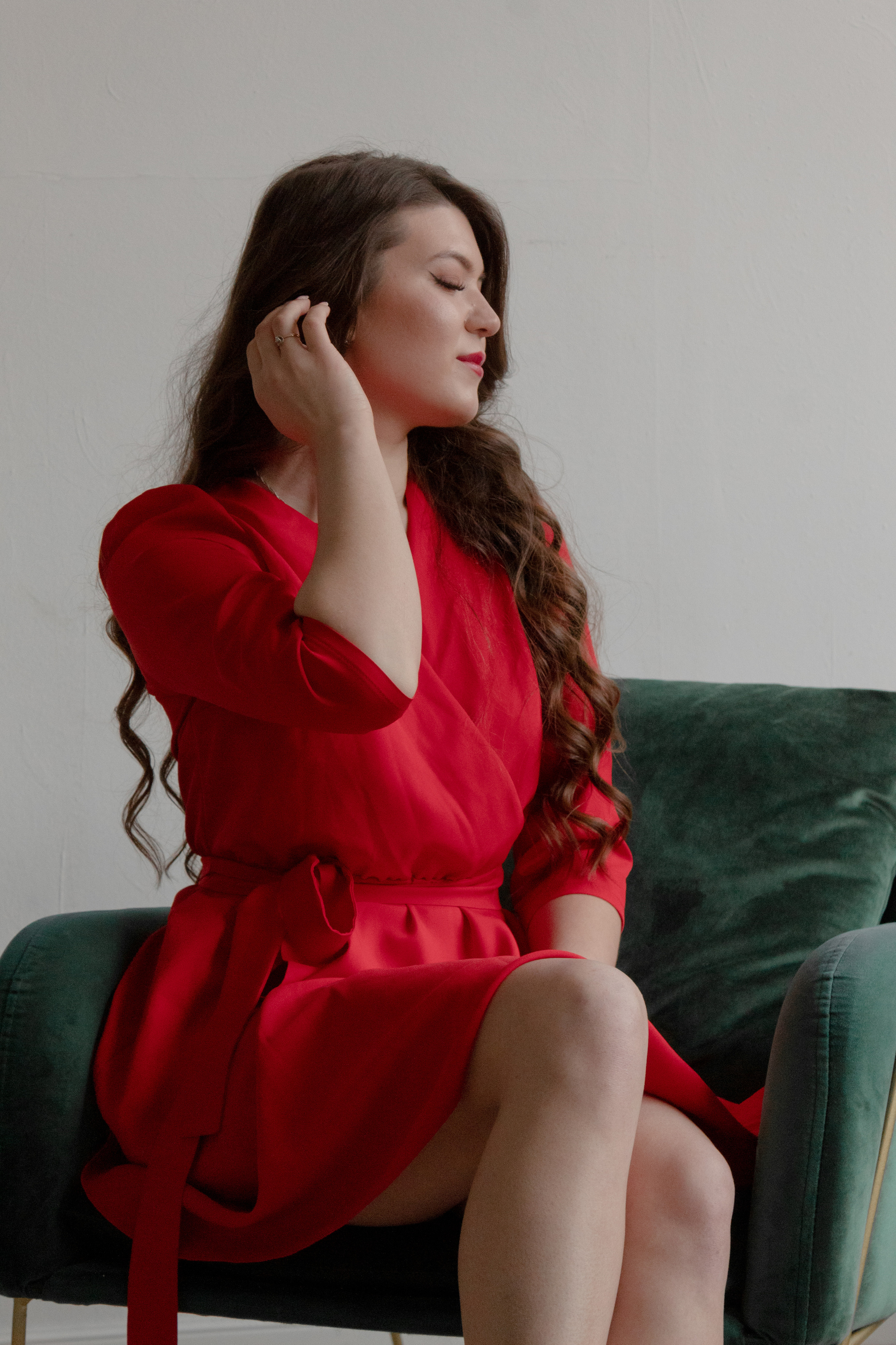 В студии. Фотограф Красноярск Капранова Софья