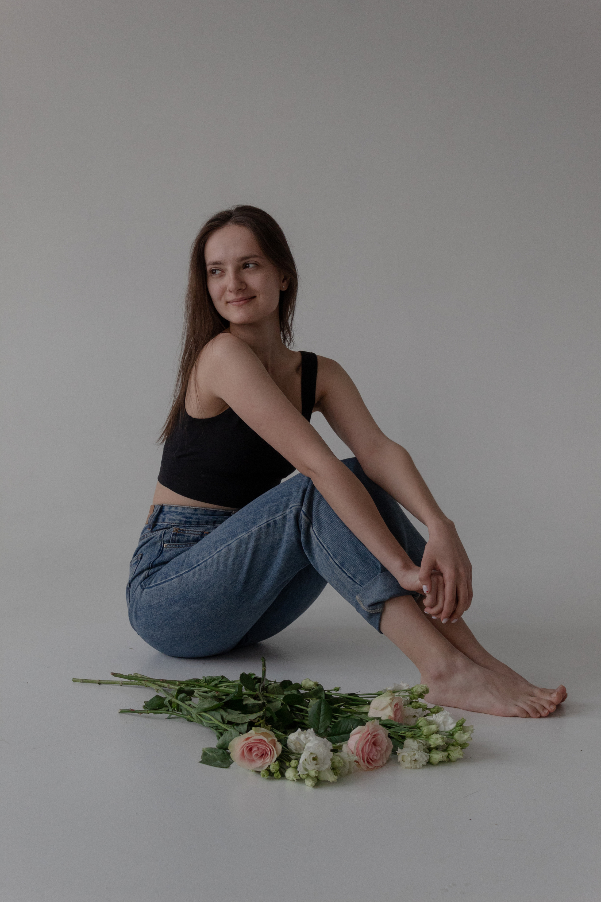 На циклораме. Фотограф Красноярск Капранова Софья