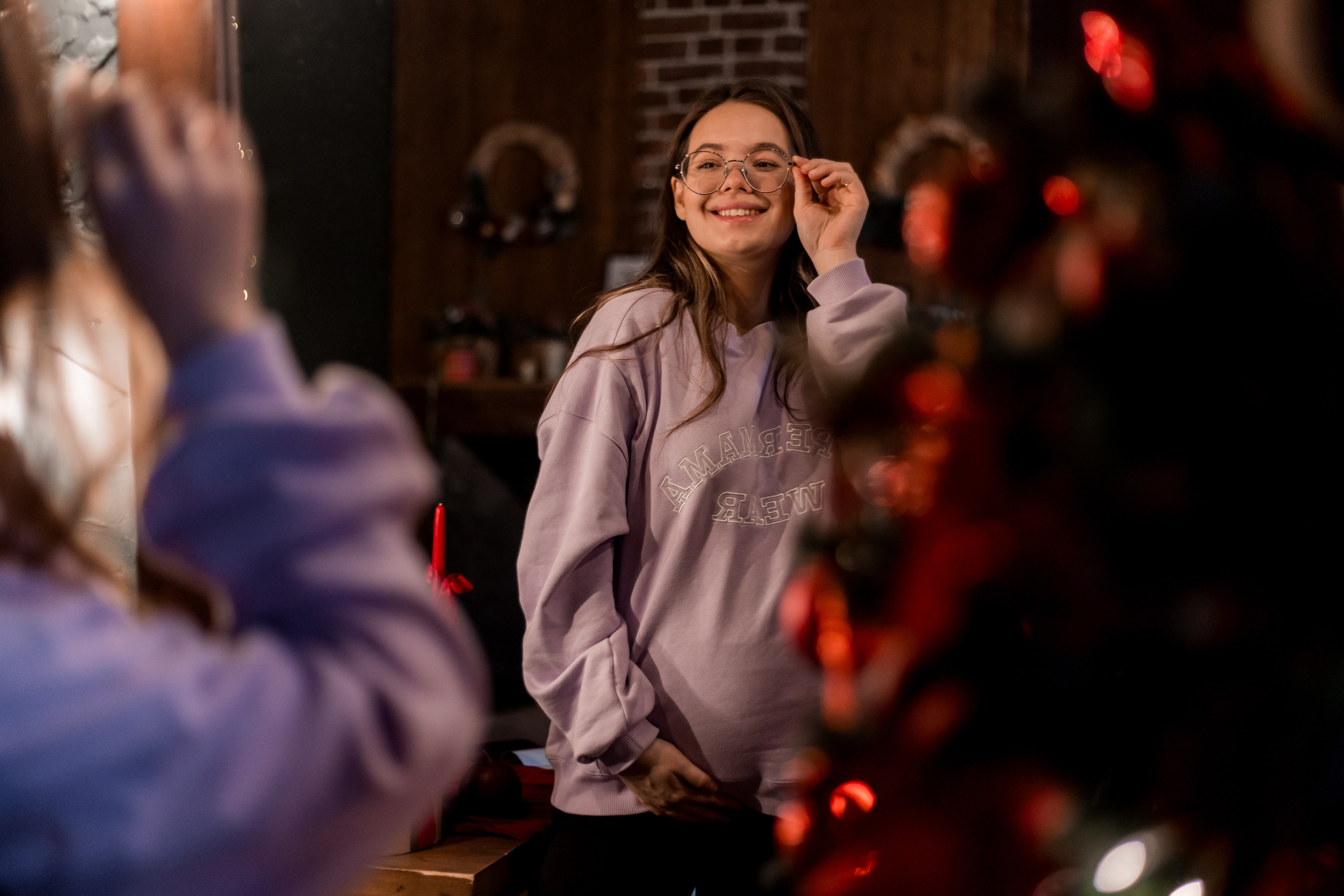 Новогодние Мира и Дима. Фотограф в Петербурге