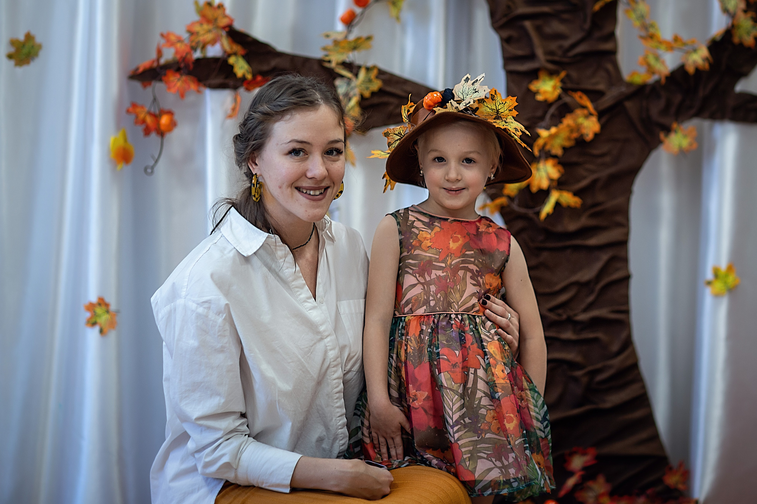 Волшебный зонтик осени_2023 год. Семейный фотограф в Санкт-Петербурге