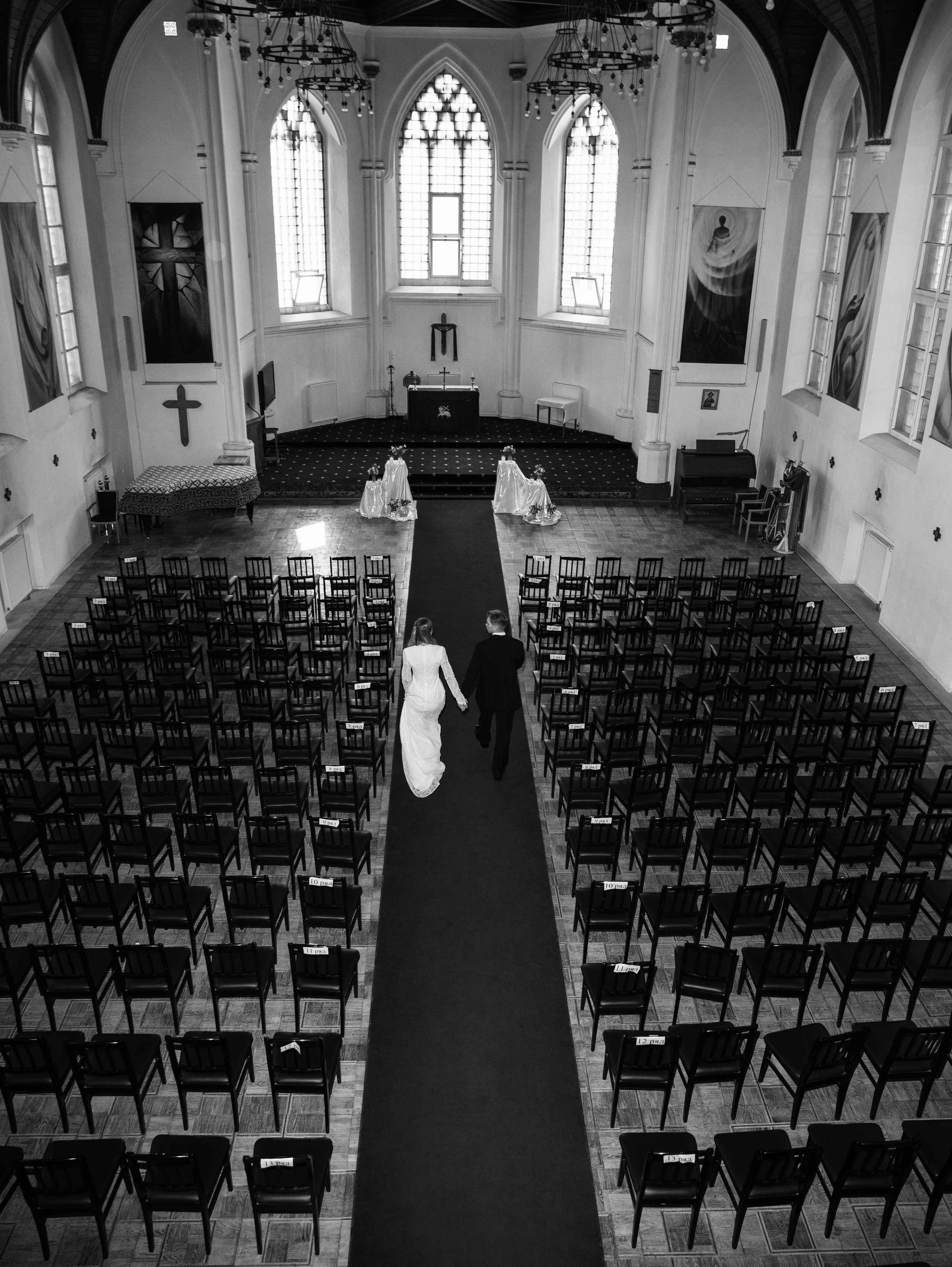 Даниил&Инна. Собор Андрея Англиканский. Фотограф текстиля в Москве Ольга Иванова