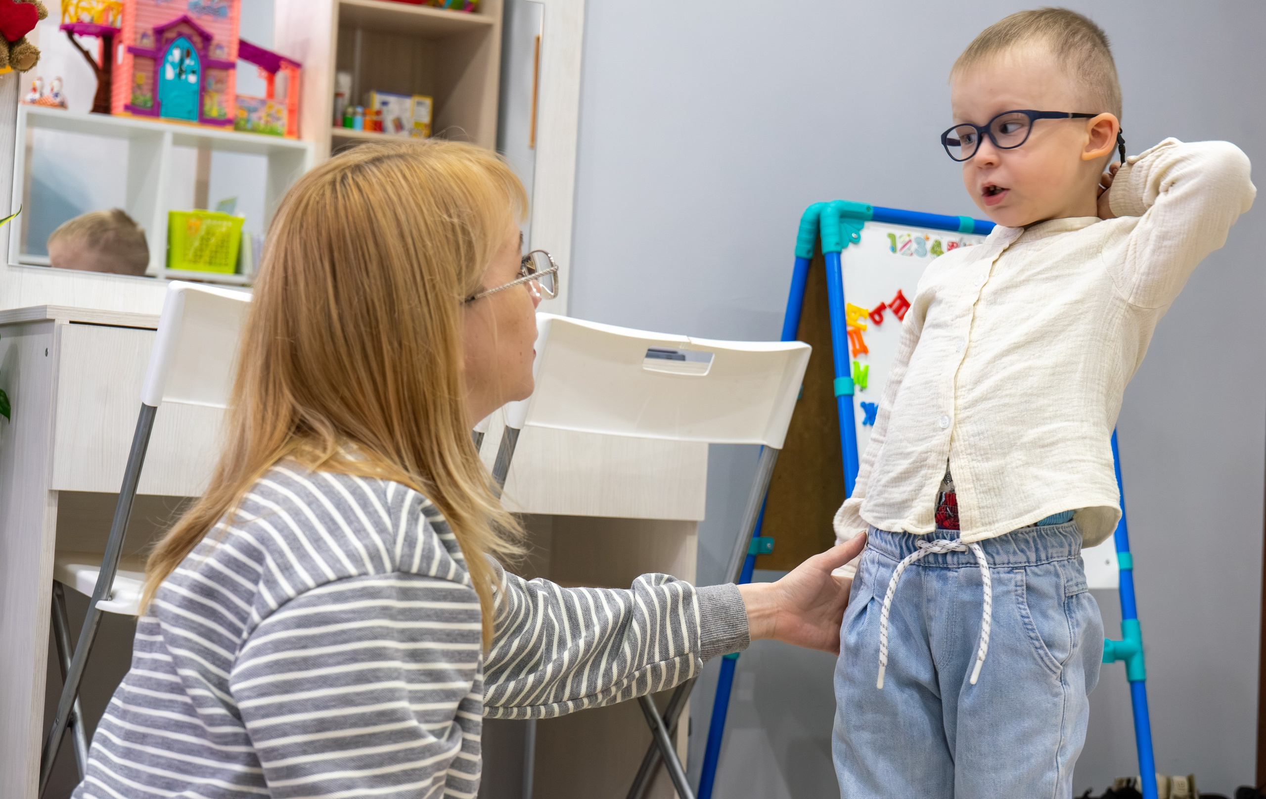 Детская фотоссесия в логопедическом кабинете. Фотограф из Чистополя