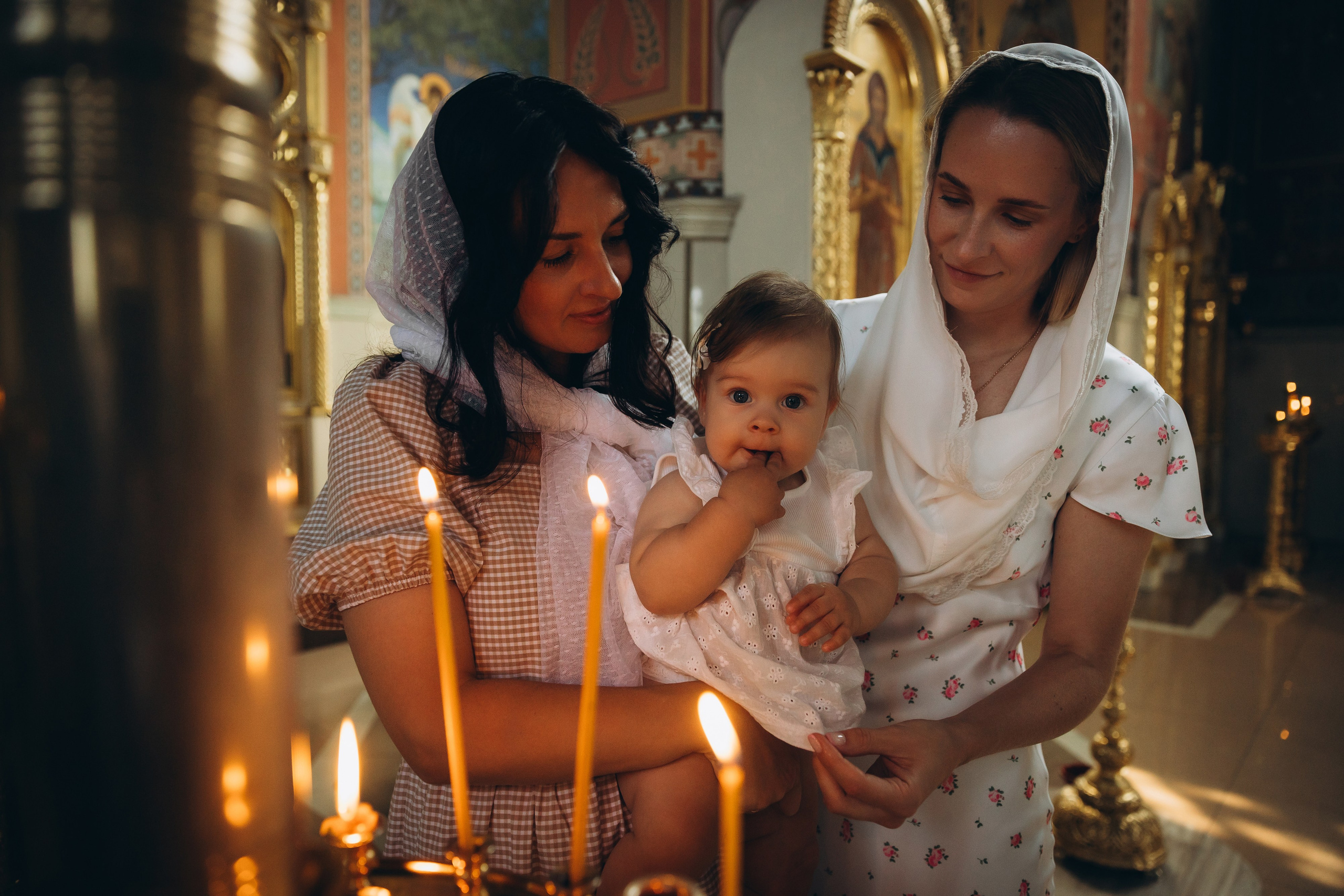 Крещение Анечки. Фотограф в Краснодаре Алла Потоцкая