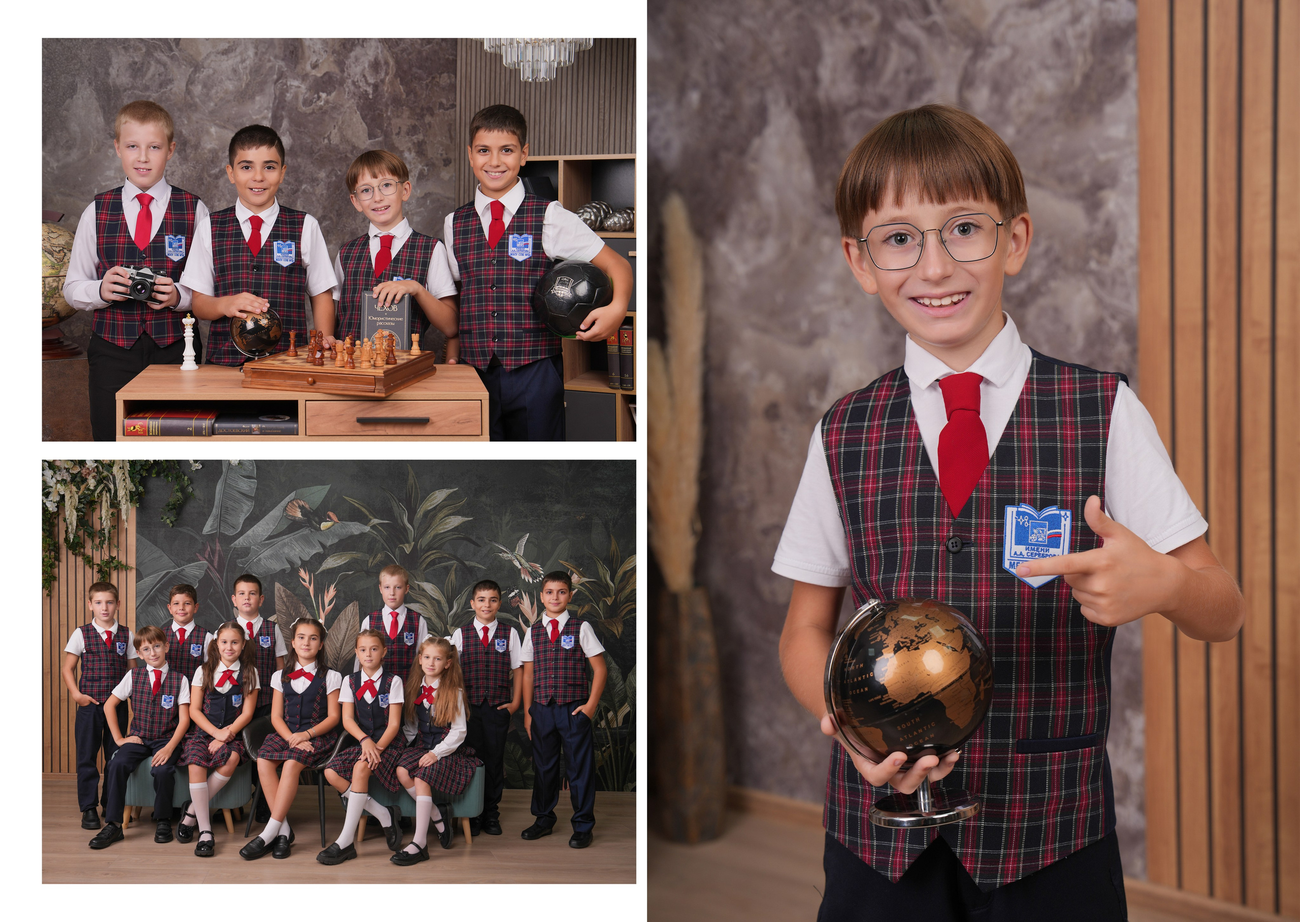 ШКОЛА 30 — 4 «Б» класс. Красивый выпускной альбом в Краснодаре