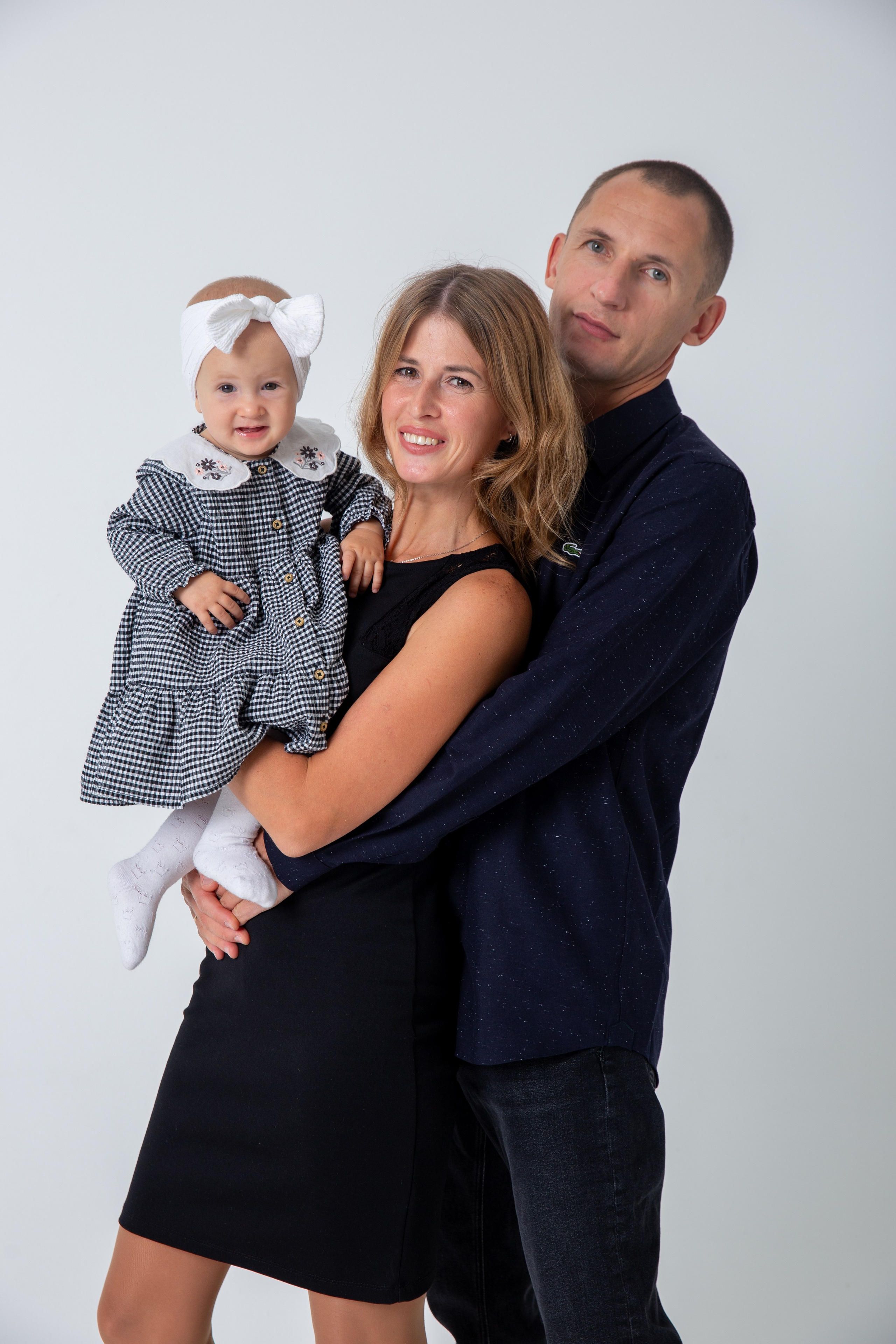 Екатерина и Александр Семейная съемка в студии. Семейный и детский фотограф в Москве и Московской области Ольга Иванютина