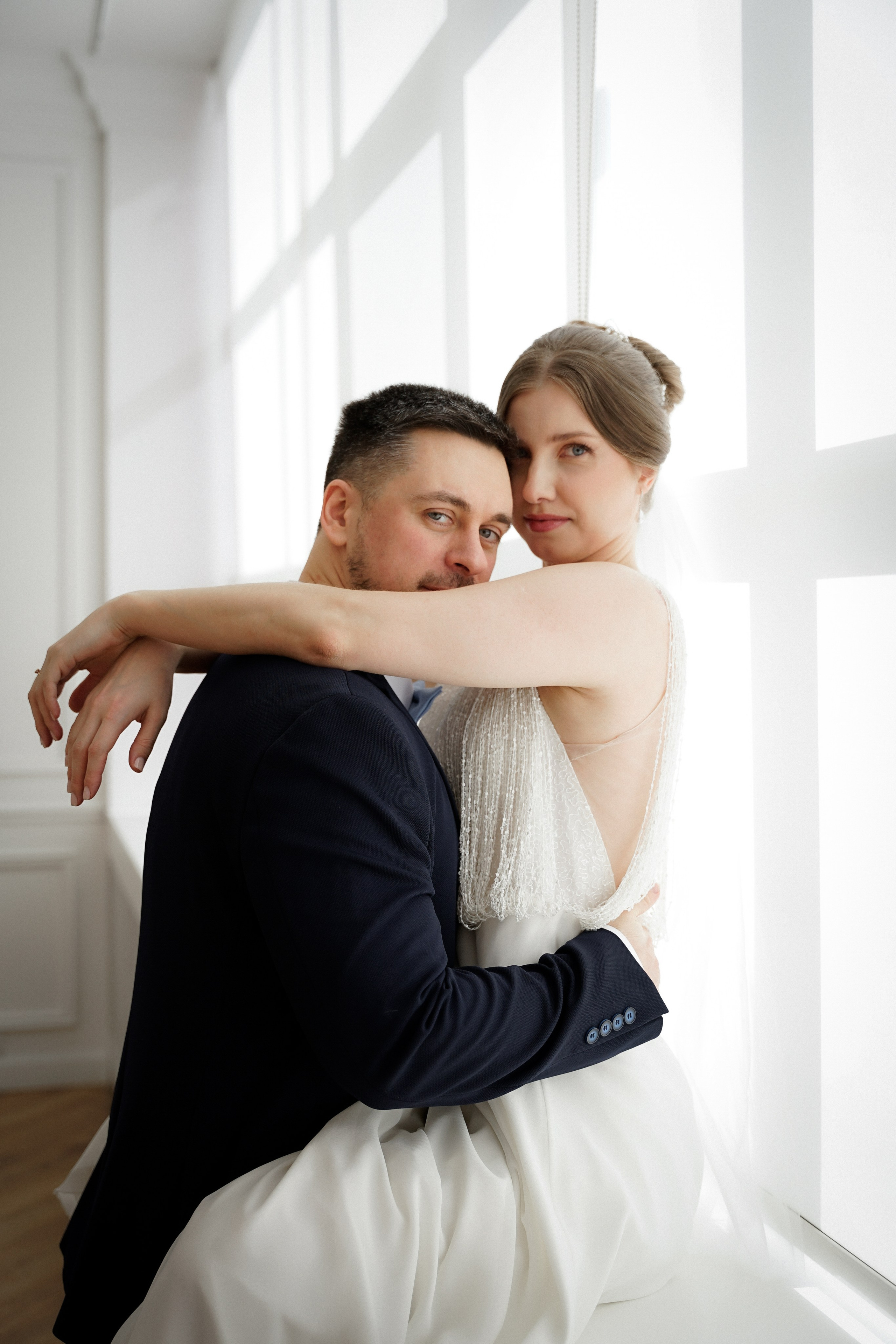 Студийная свадебная фотосессия