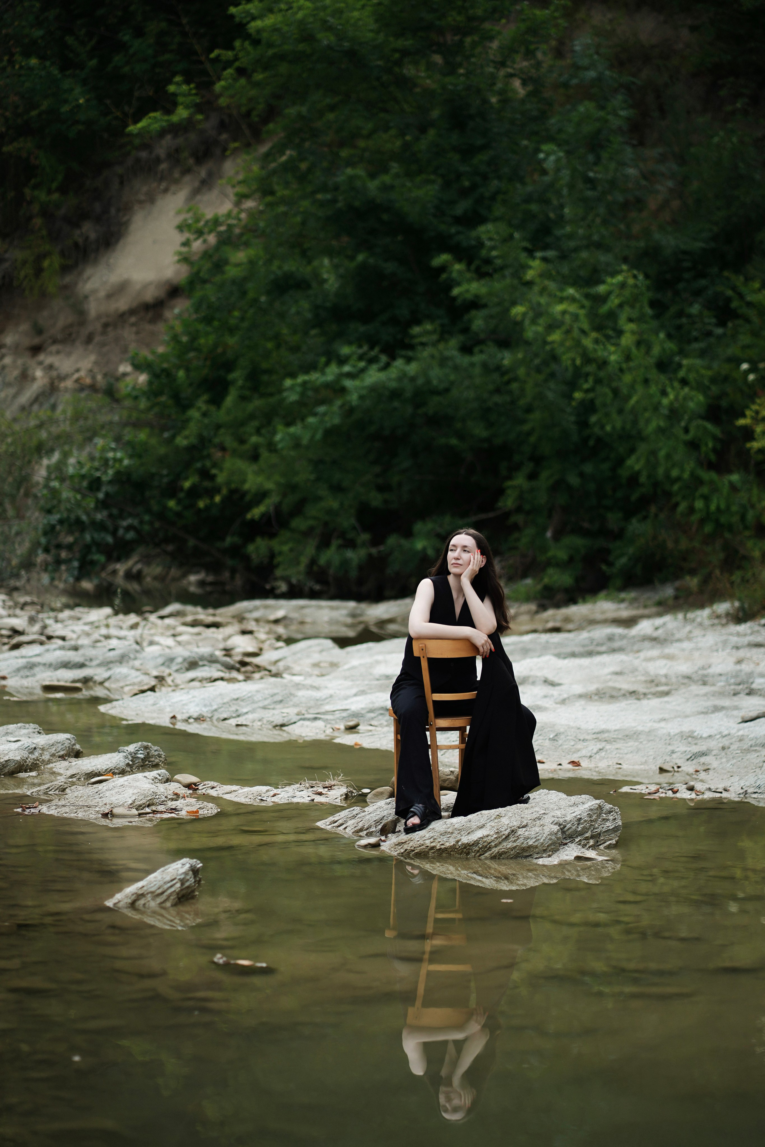 Инна в лесу. Фотограф с психологическим образованием