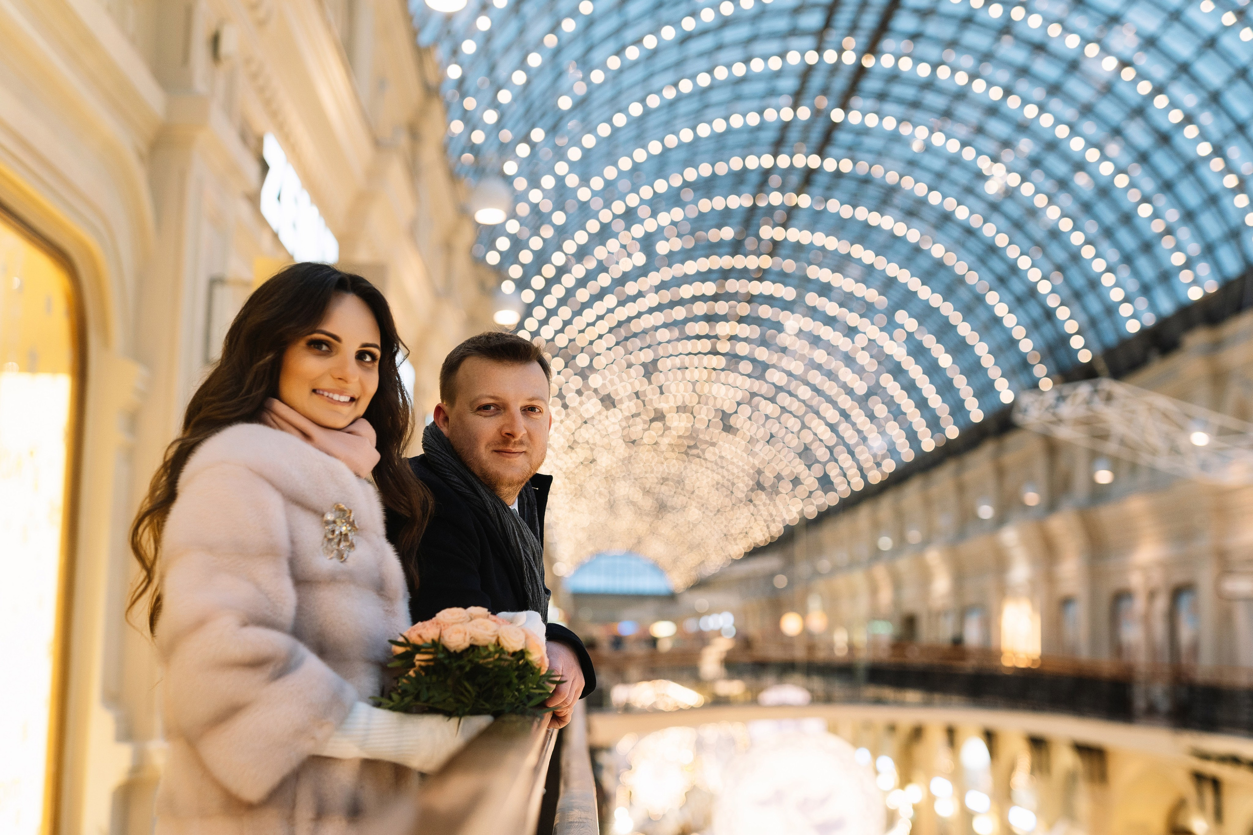 Свадебная фотосессия Лилии и Романа, прогулка в центре Москвы. Свадебный фотограф в Тамбове Павел Четвертков