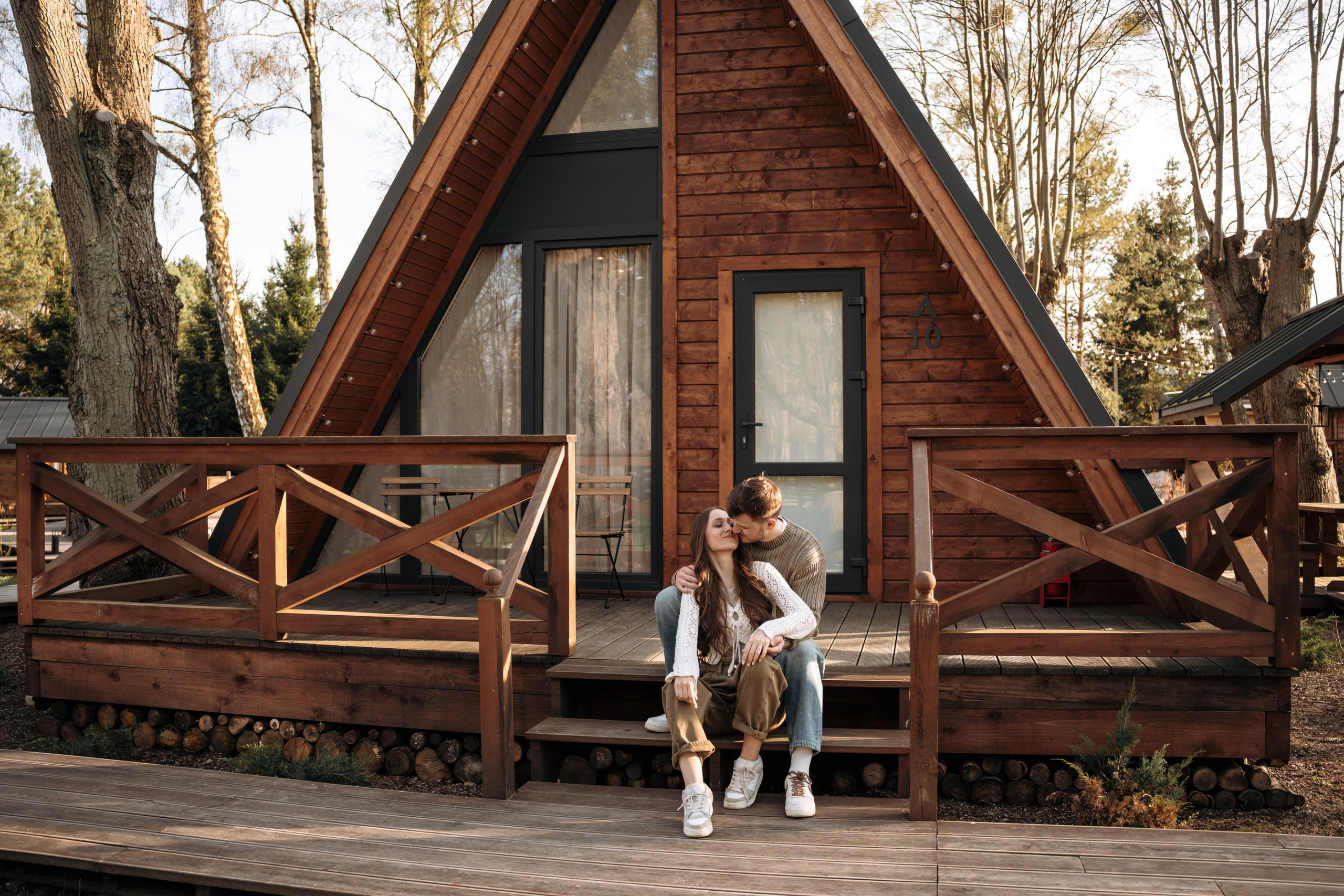 Фотосессия Love Story в глэмпинге для Влады и Виктора. Свадебный фотограф в Тамбове Павел Четвертков