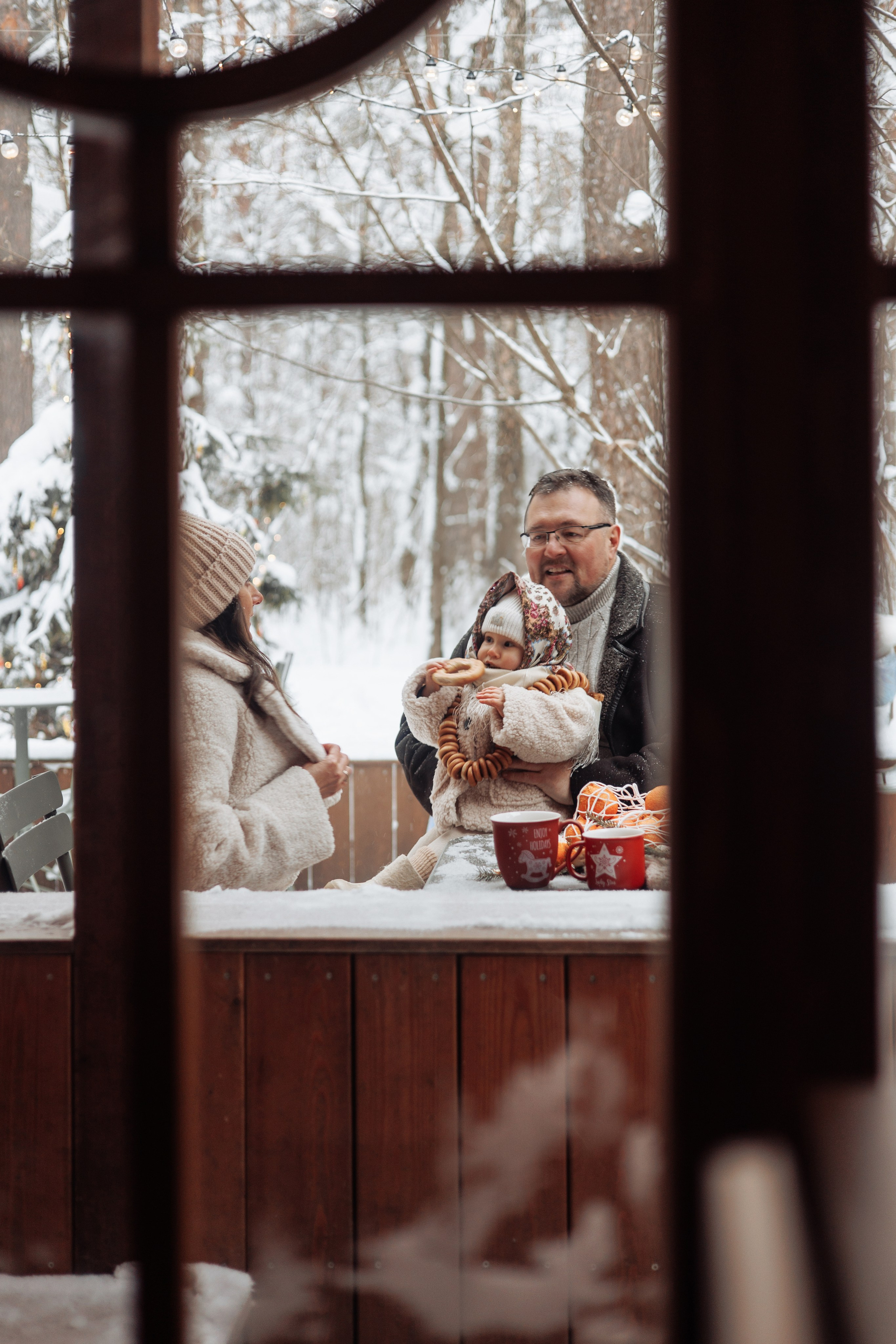 Зима в парке. Женский и семейный фотограф в Москве Никулина Алена