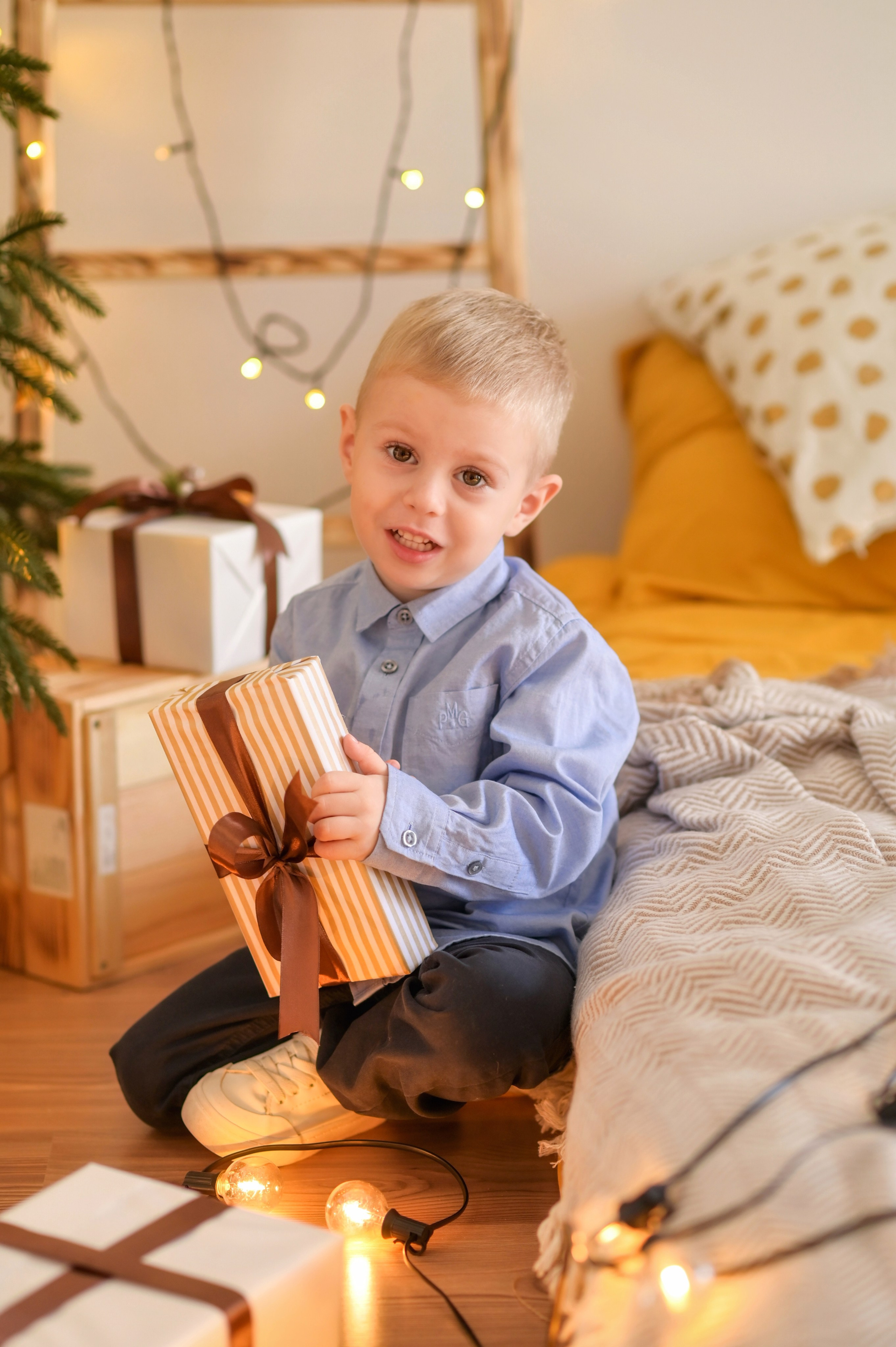 Новогодние студийные съемки. Семейный и детский фотограф Анапа