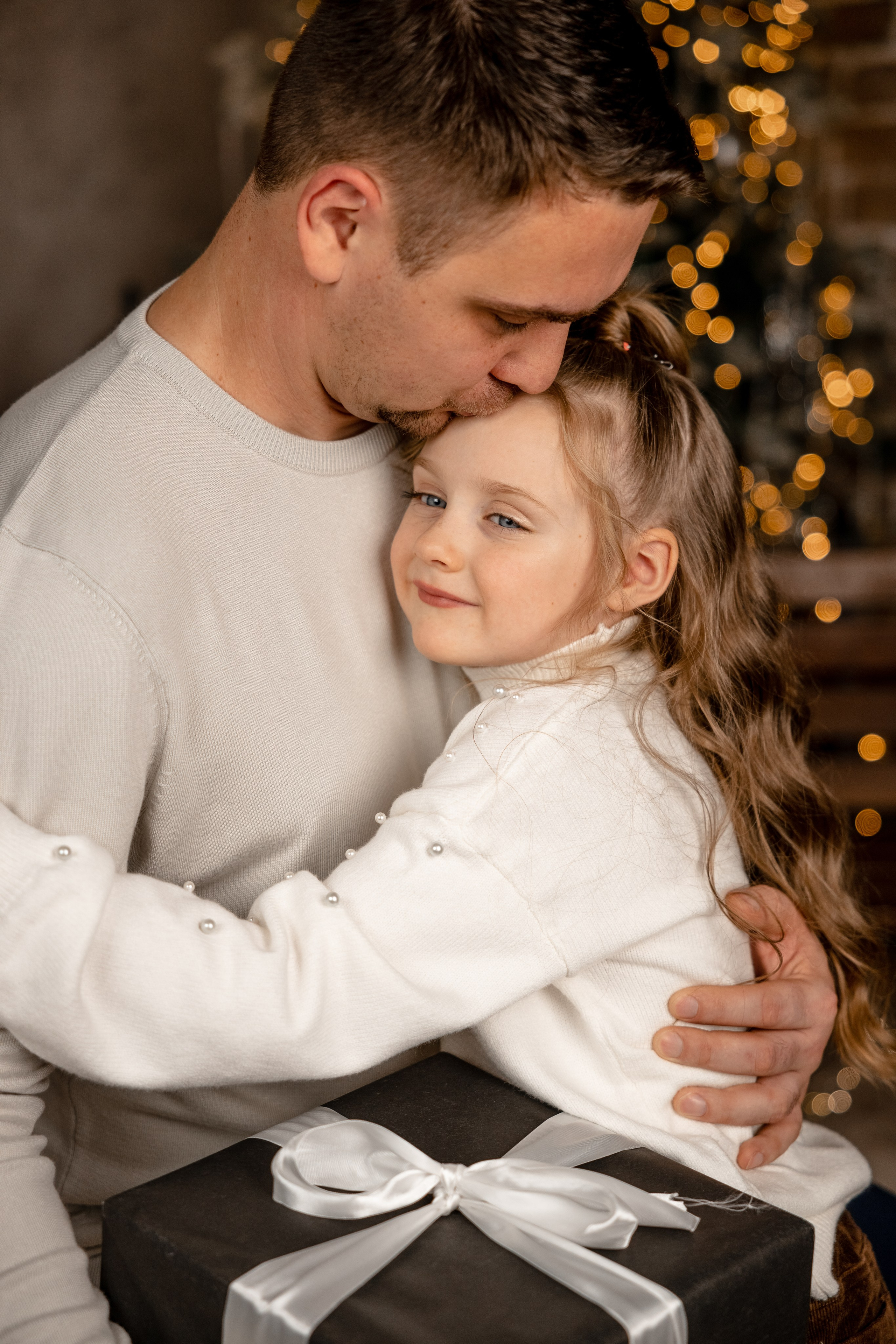 Алла с семьёй, новогодняя съёмка. Татьяна Мирзоян