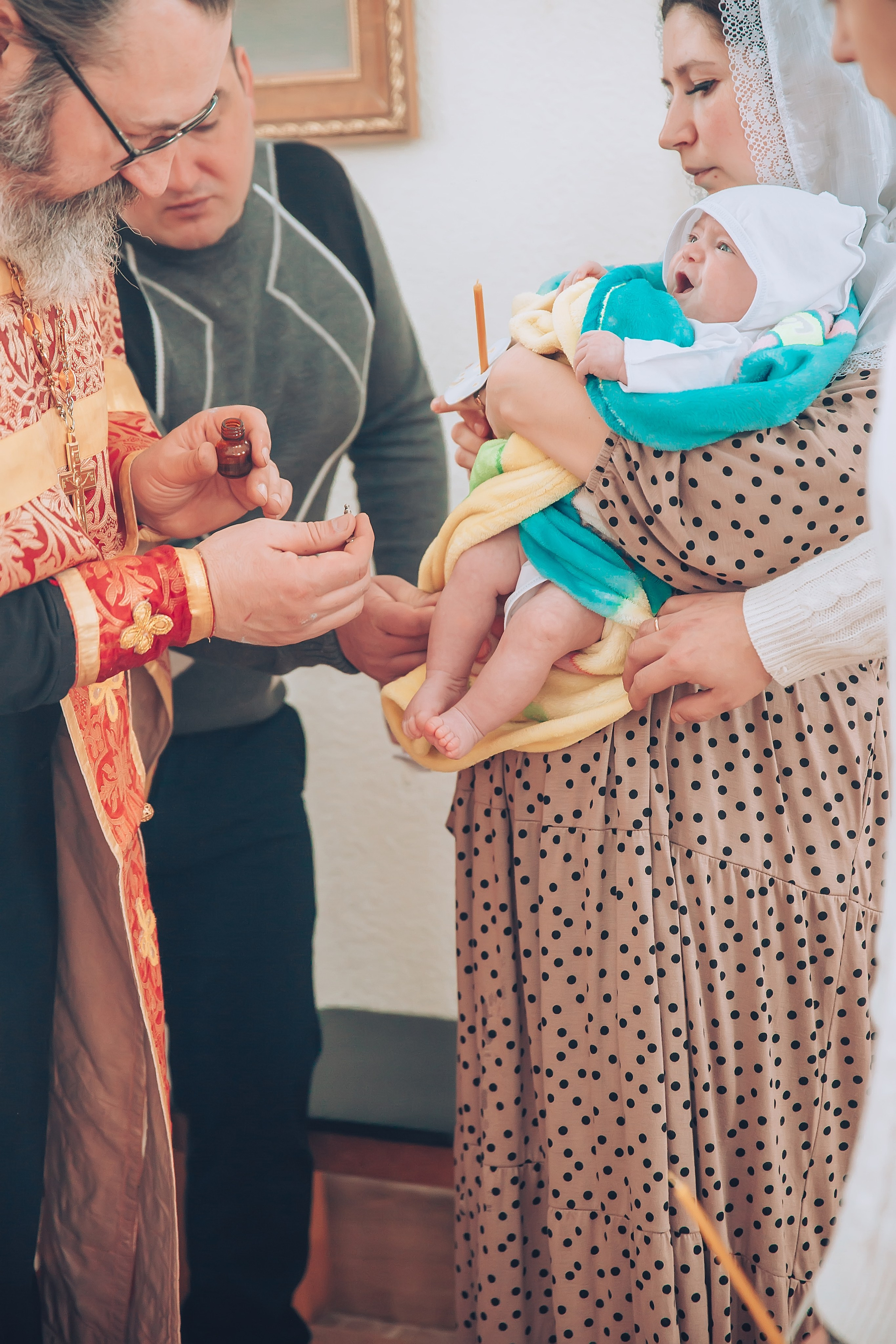 Крещение Анастасии. Школьный и детский фотограф Старожилово