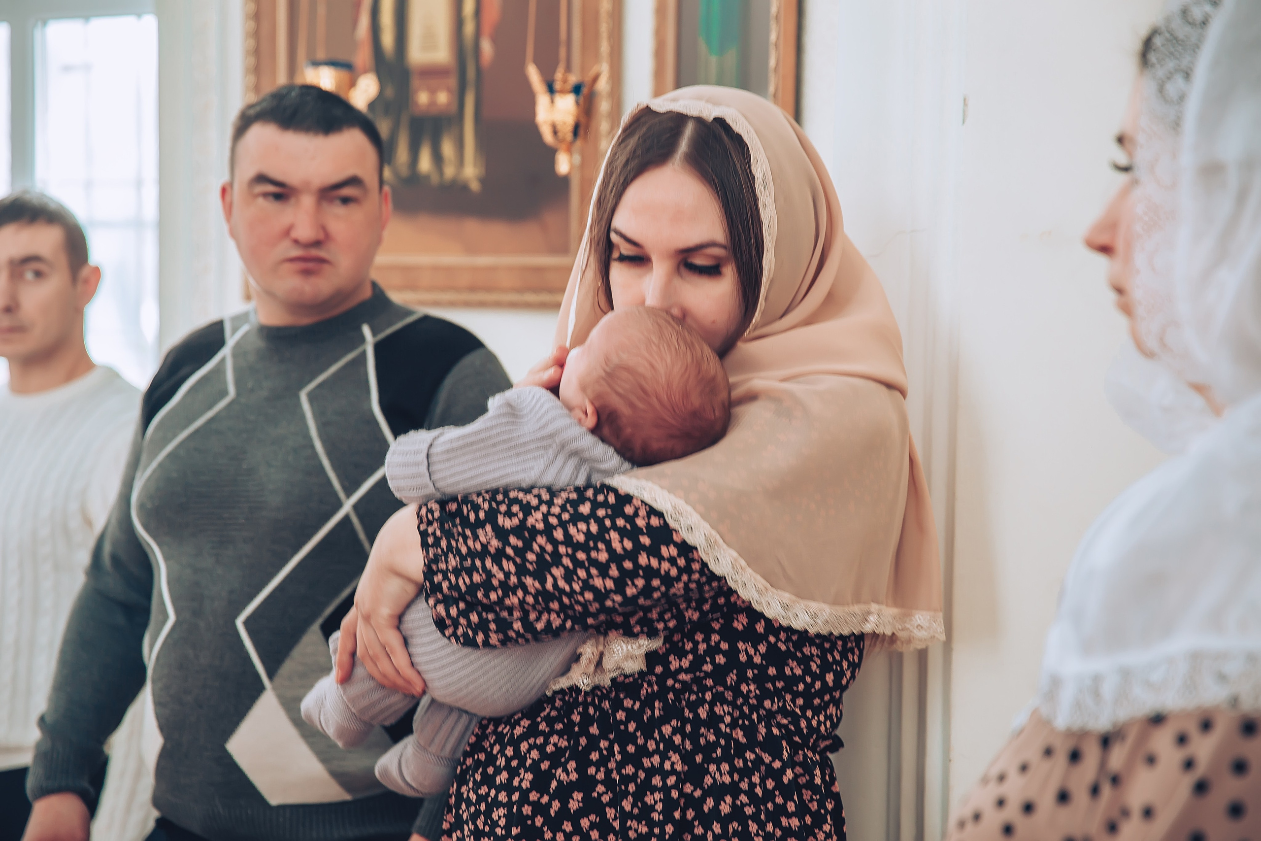 Крещение Анастасии. Школьный и детский фотограф Старожилово