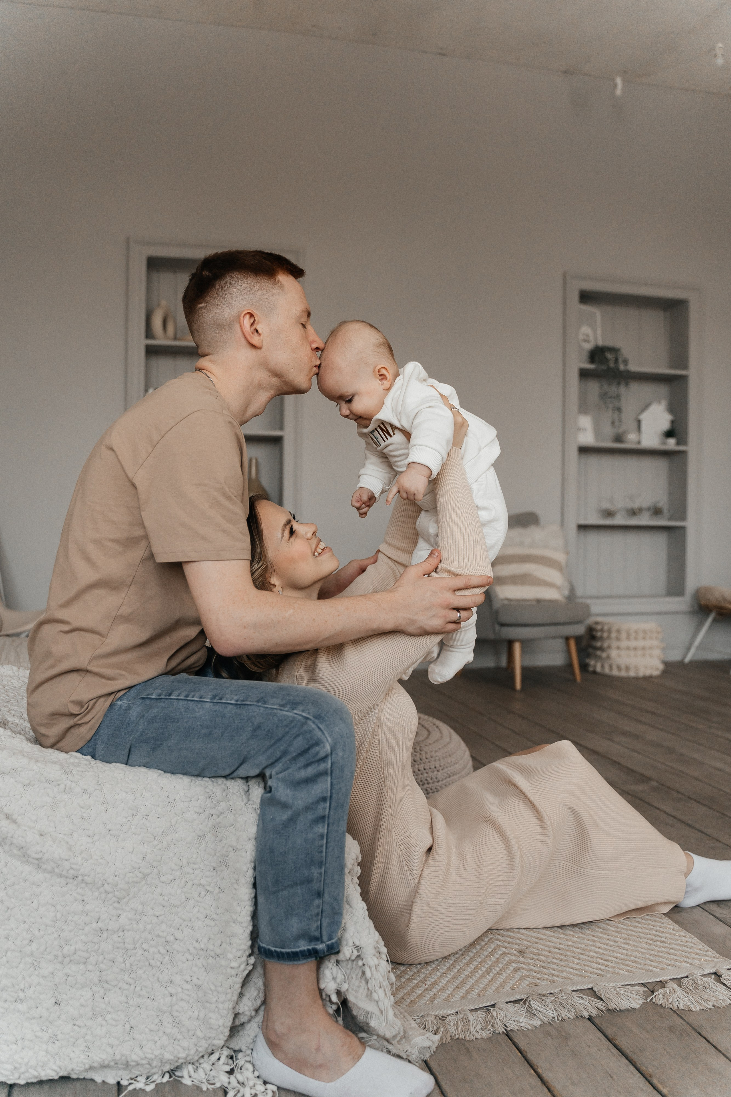 Костя, Настя и Афина. Волик Мария