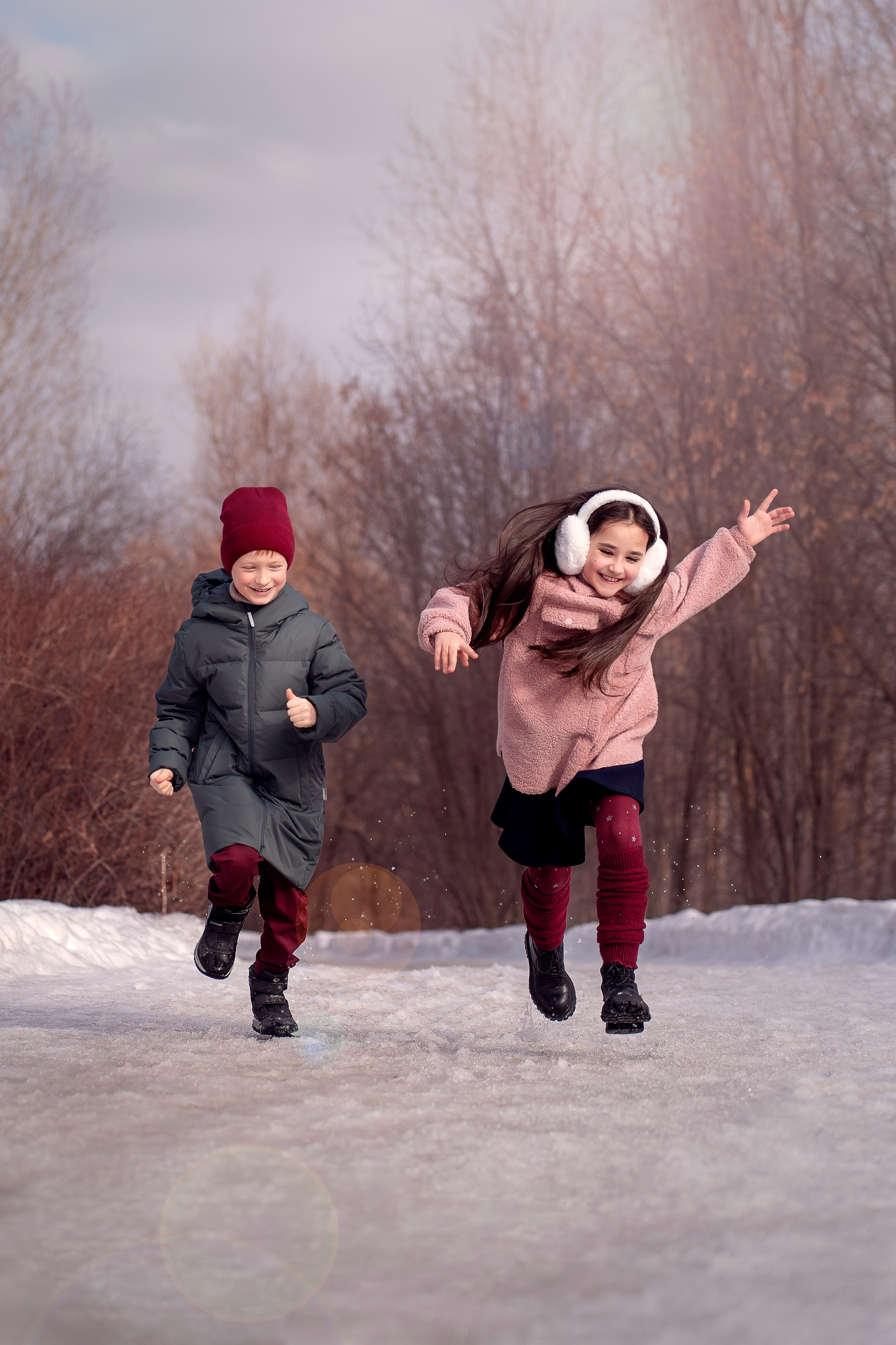Детская весенняя фотосъемка в Москве. Фотограф Ольга Чувалдина Москва