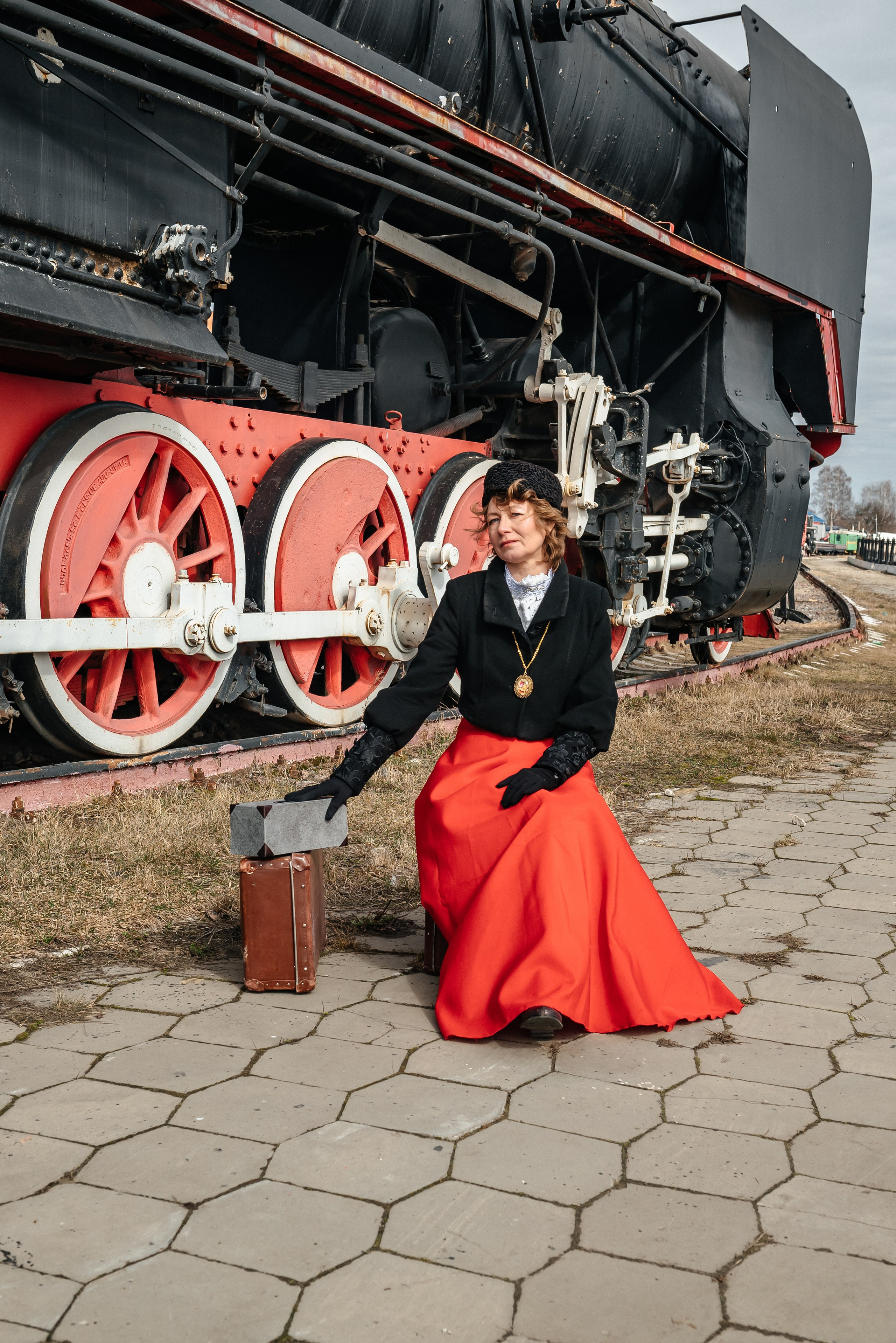 Наталья и Ретропоезд. Свадебный и семейный фотограф в Дзержинске Екатерина Шулакова
