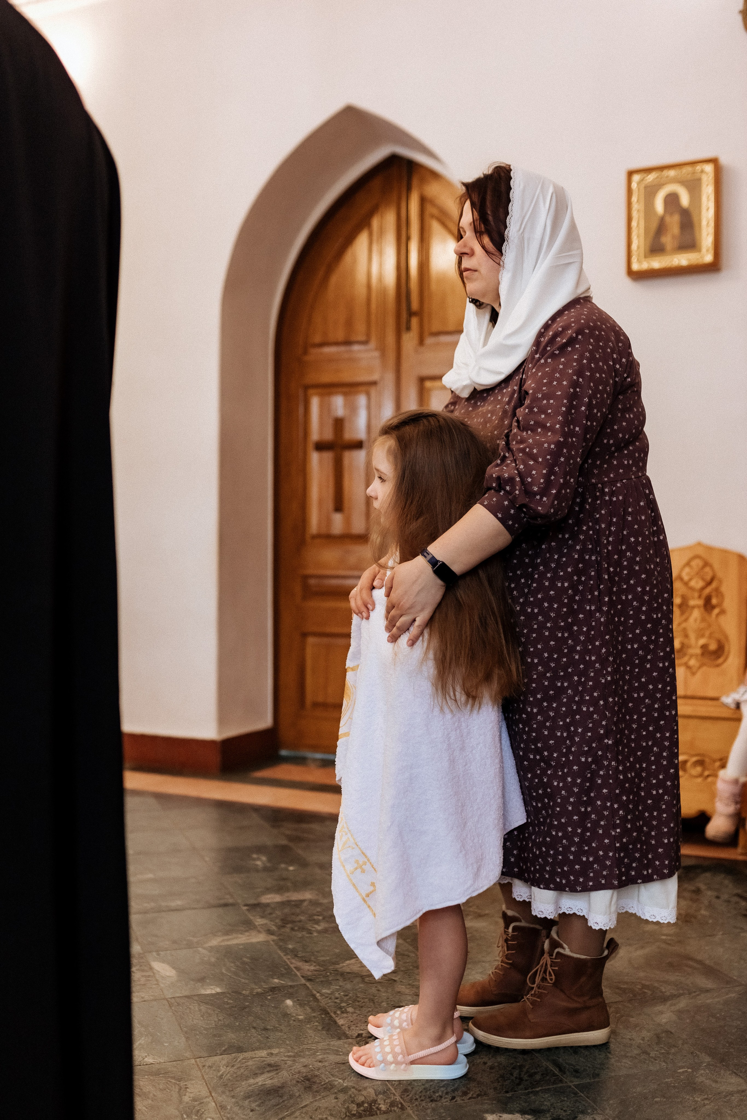 Крещение. Церковь иконы Божией Матери Живоносный Источник в Царицыно. Профессиональный фотограф, Москва |Видное Елена Елизарова