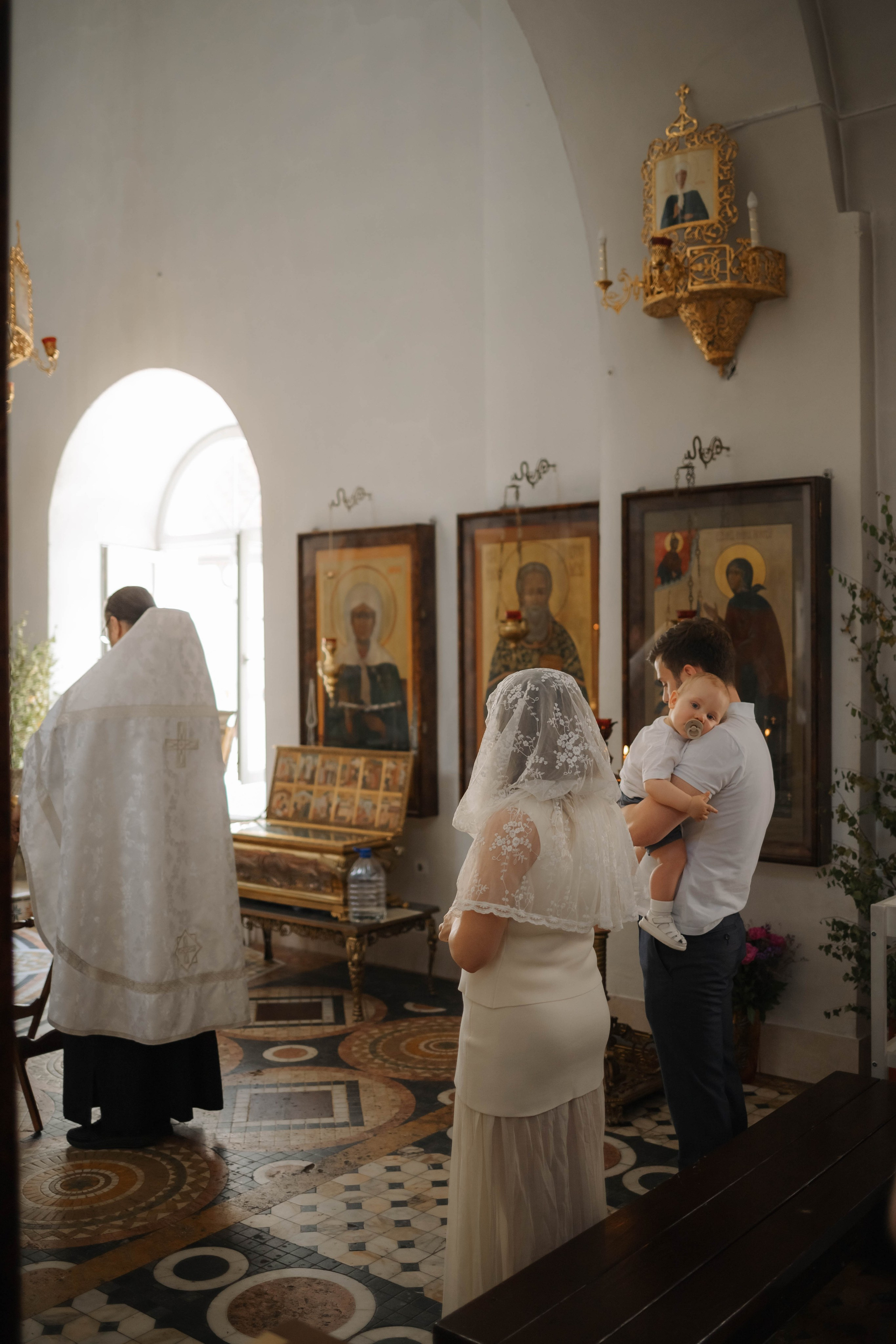 Крещение Миши. Семейный и детский фотограф в Москве Александра Нараевская