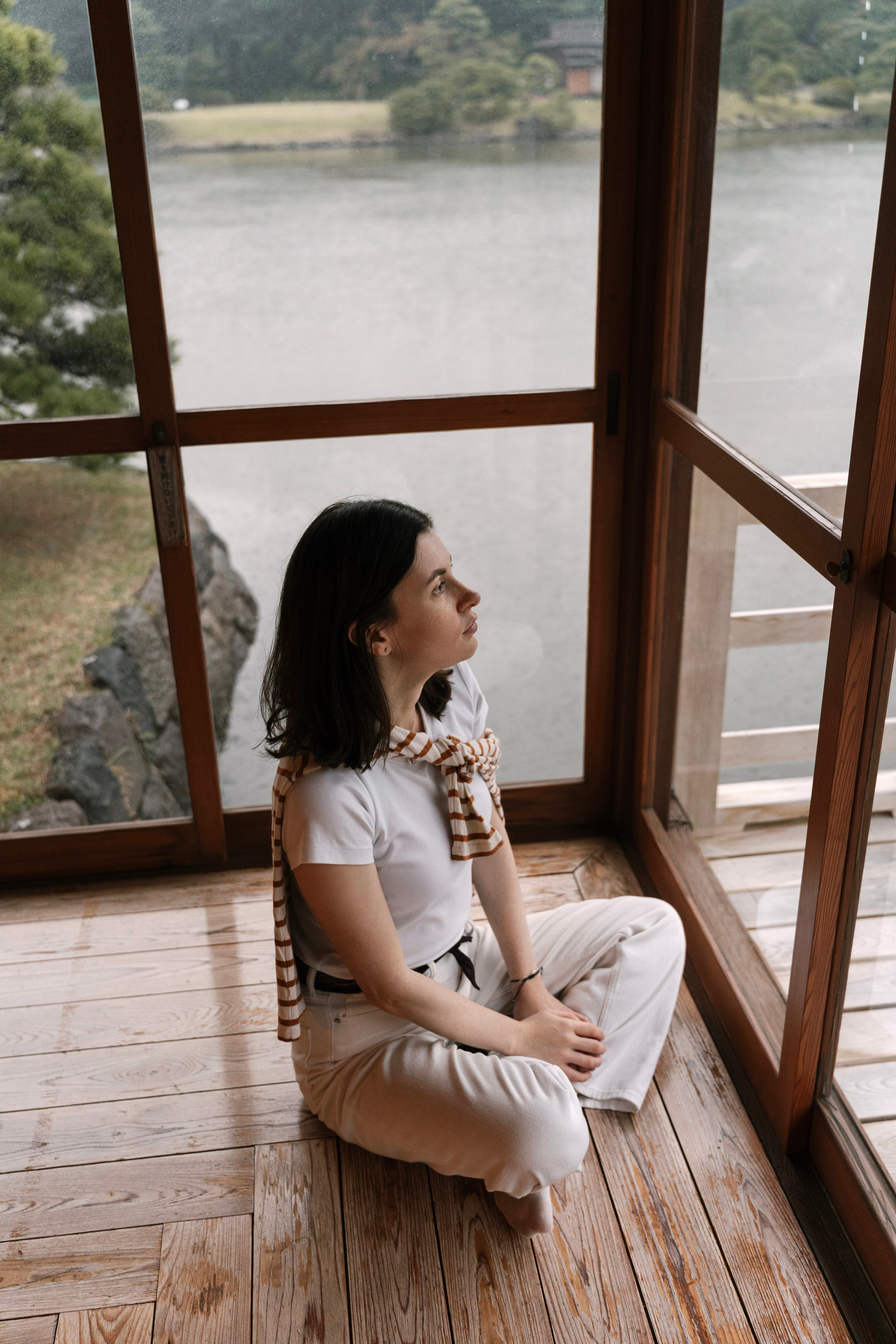 Японский сад и чайный домик. Фотограф Алина Диева Москва | Токио