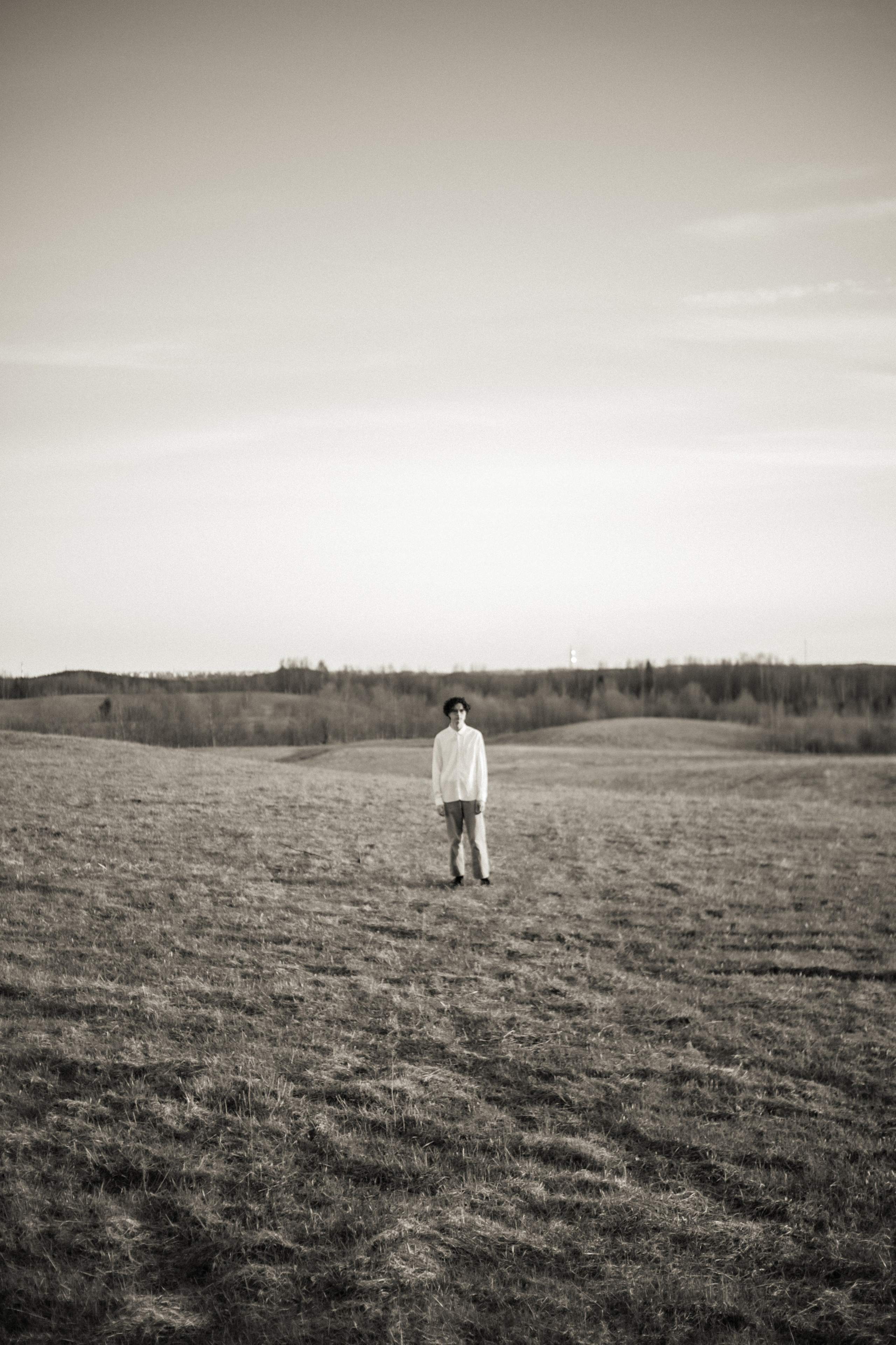 Андрей. Съёмка в поле. Lickord