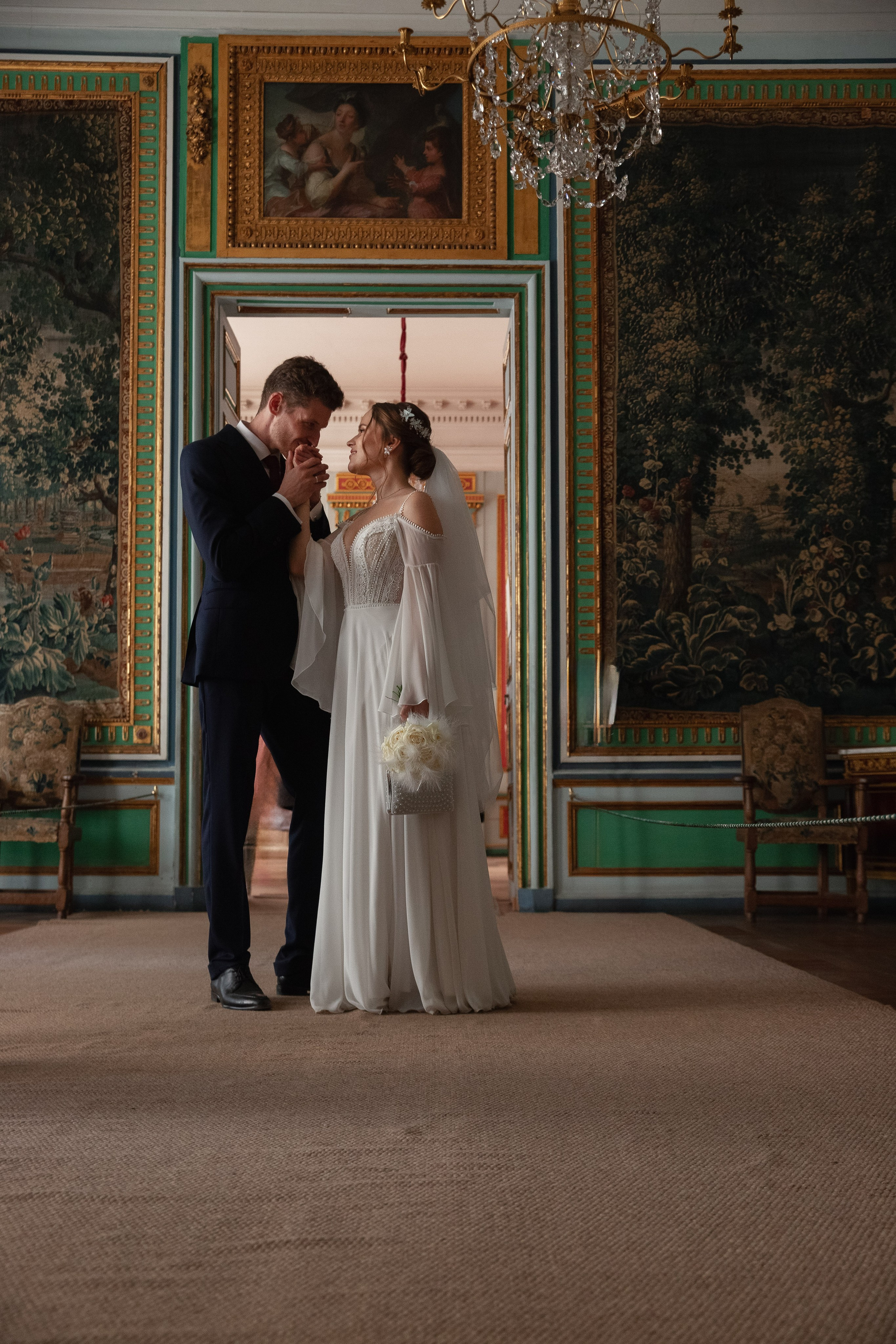 Летняя свадьба в Кусково. Свадебный и портретный фотограф в Москве Мария Кравченко