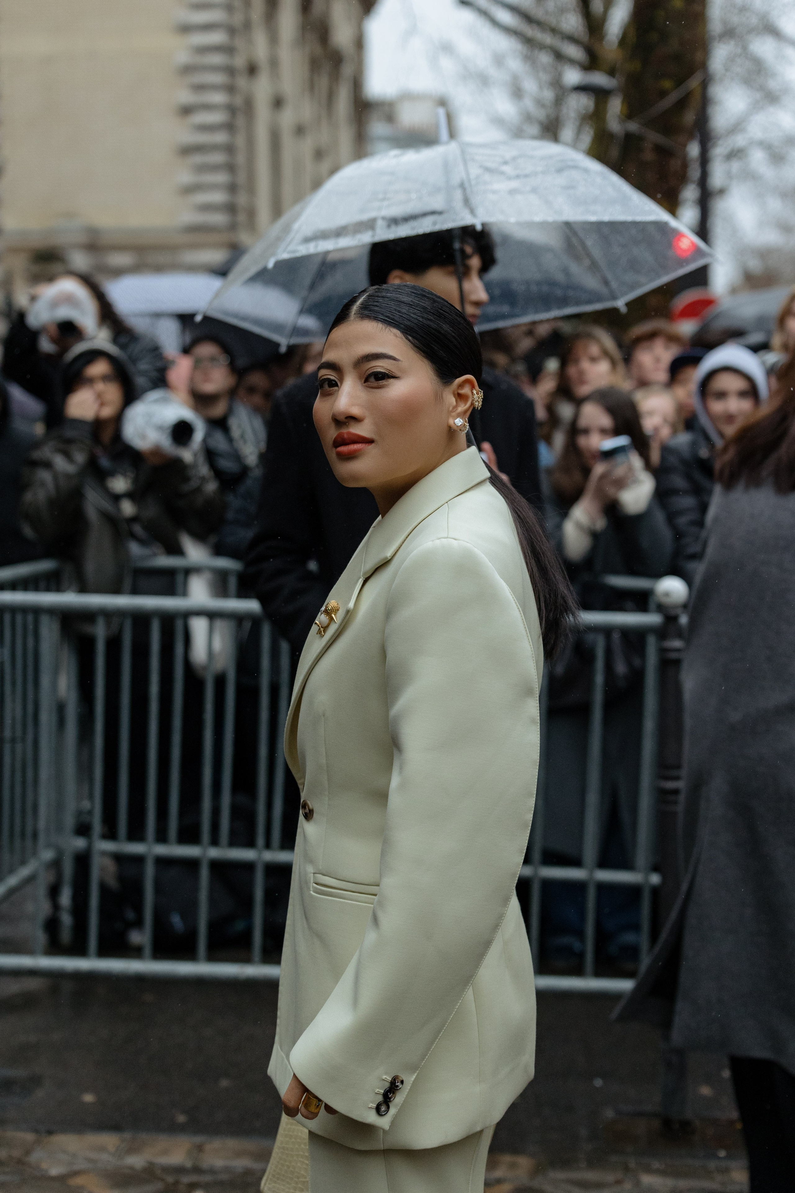 HERMES PFW WOMENSWEAR FALL-WINTER 24/25. Photographer in Milan Ivan Goncharov