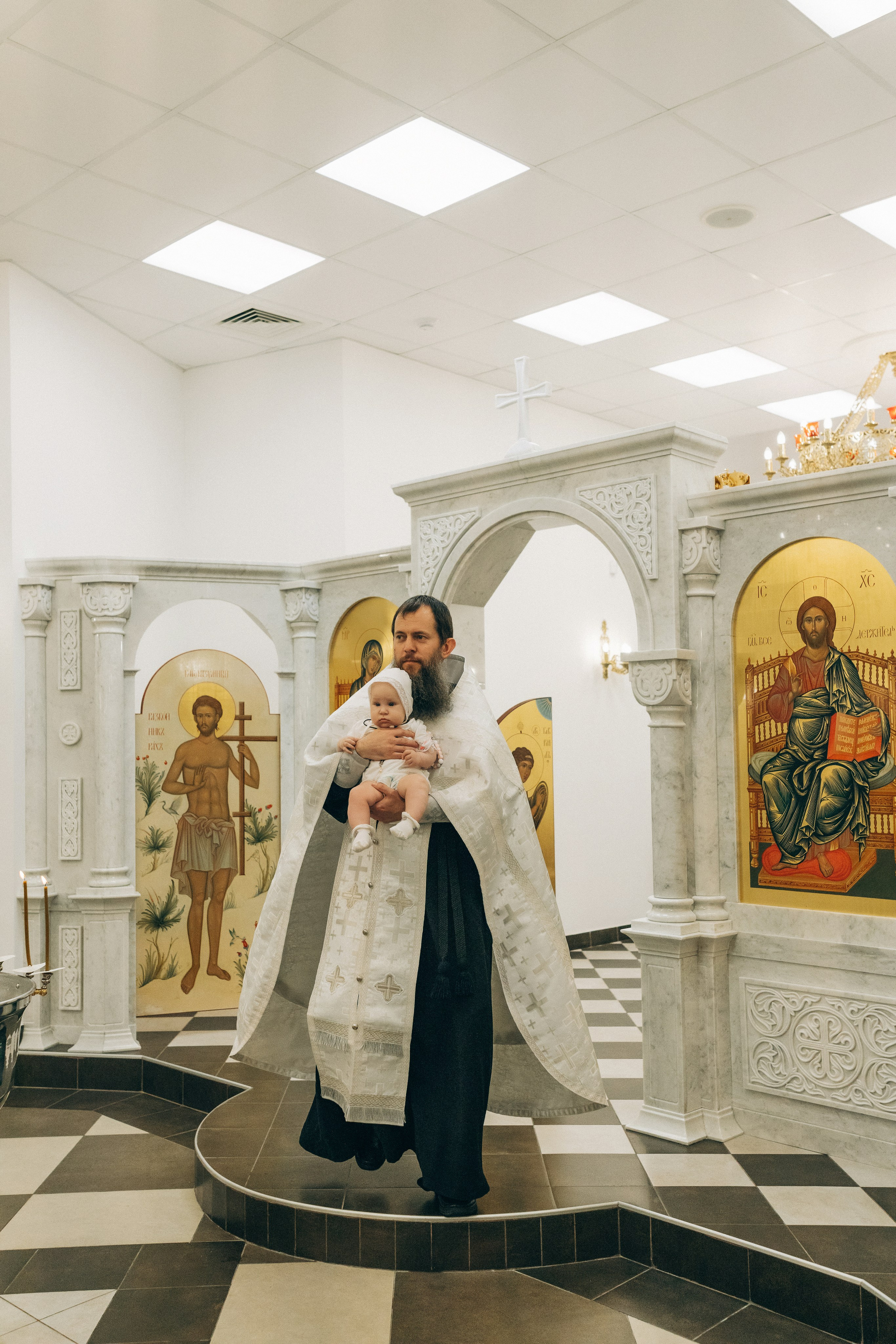 Крещение Веры. Семейный фотограф и детский фотограф в Волгограде Алеся Бутакова — дет