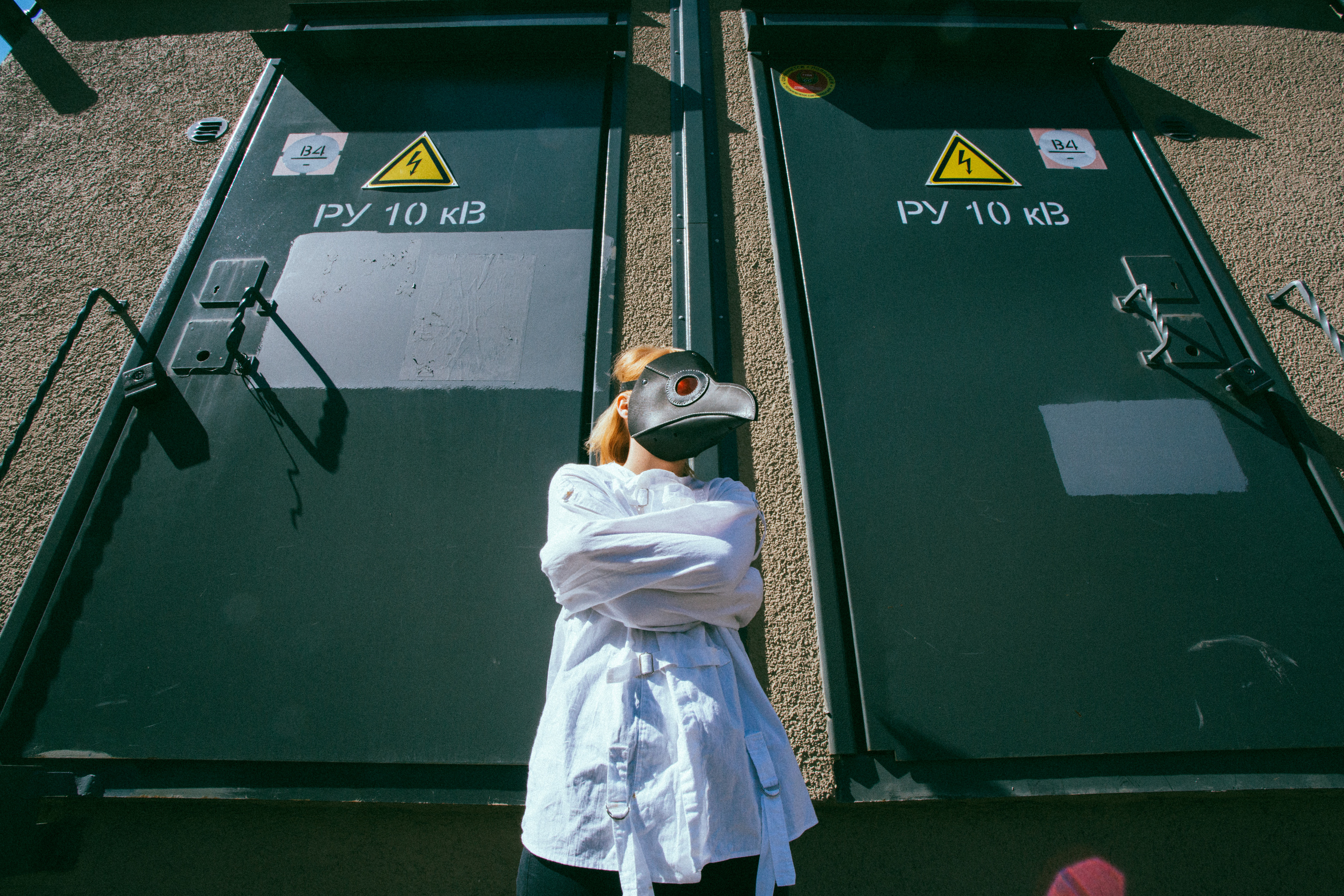 Паша, Настя и кожаные маски. Свадебный фотограф в Санкт-Петербурге