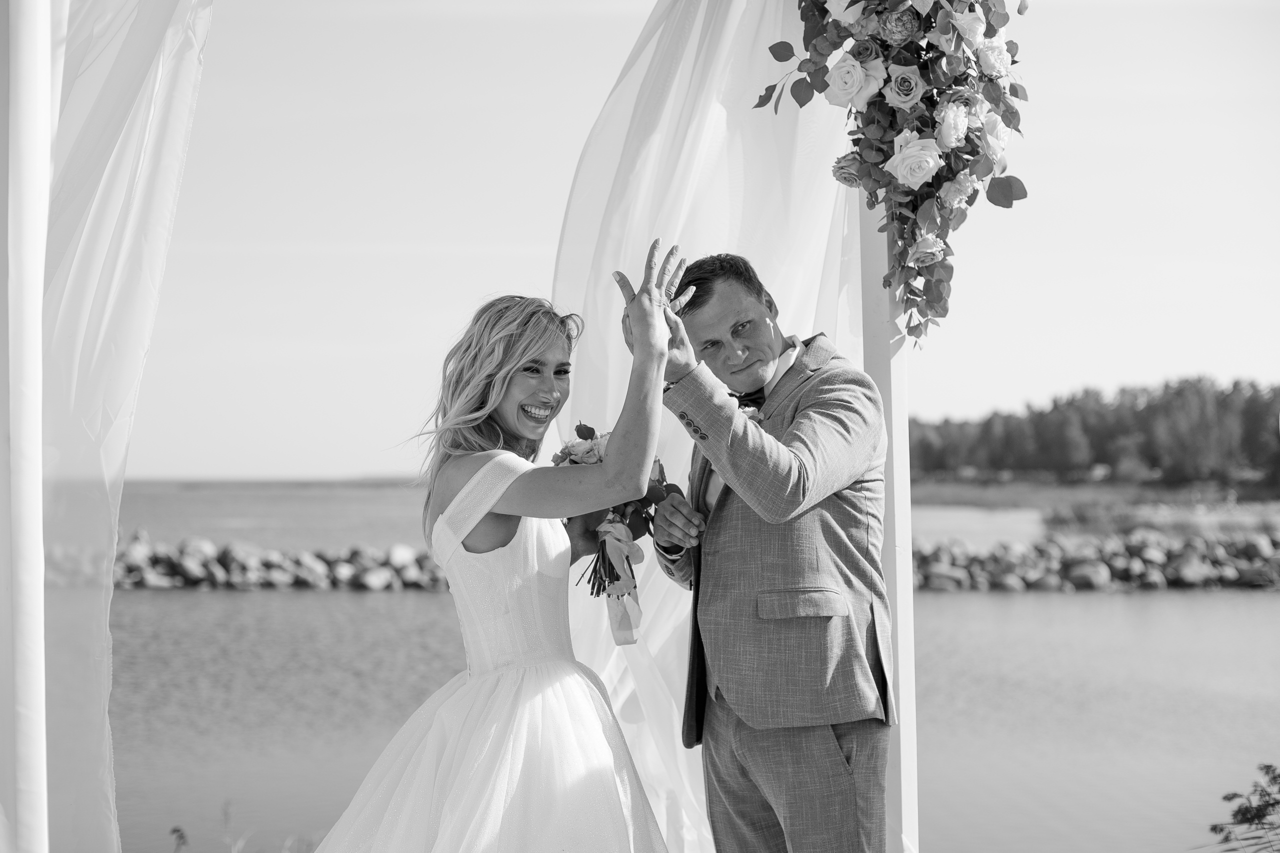 Любовь, море и детский сад!. Свадебный фотограф в Санкт-Петербурге