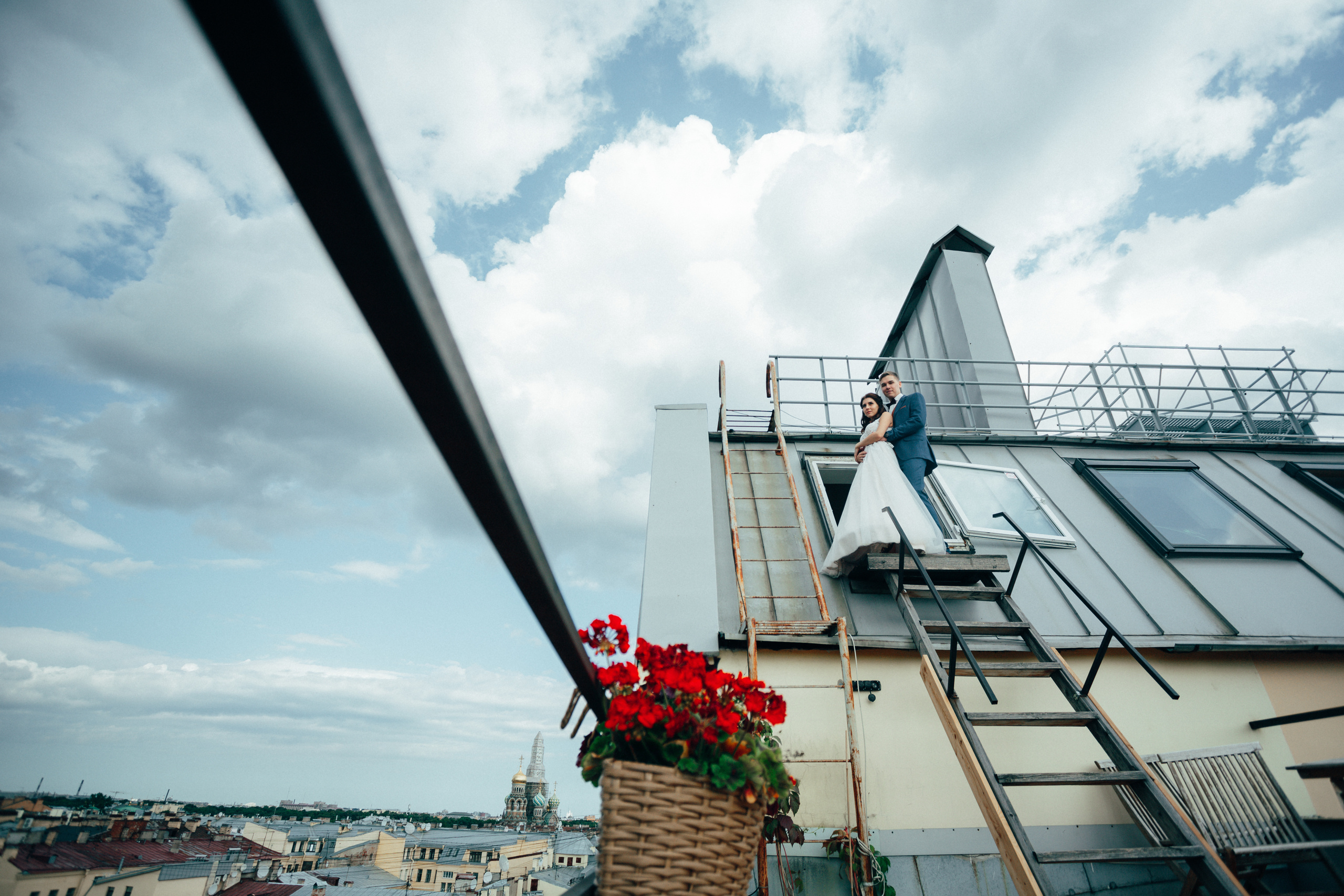 Я высоты боюсь. Свадебный фотограф в Санкт-Петербурге