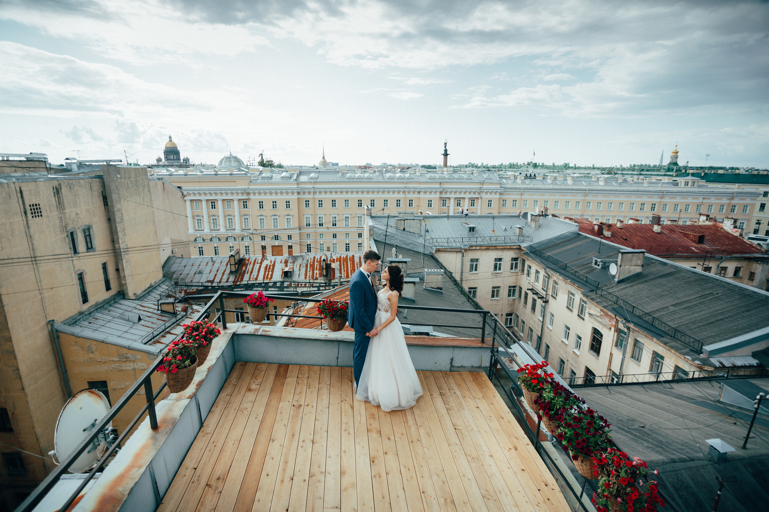 Я высоты боюсь. Свадебный фотограф в Санкт-Петербурге