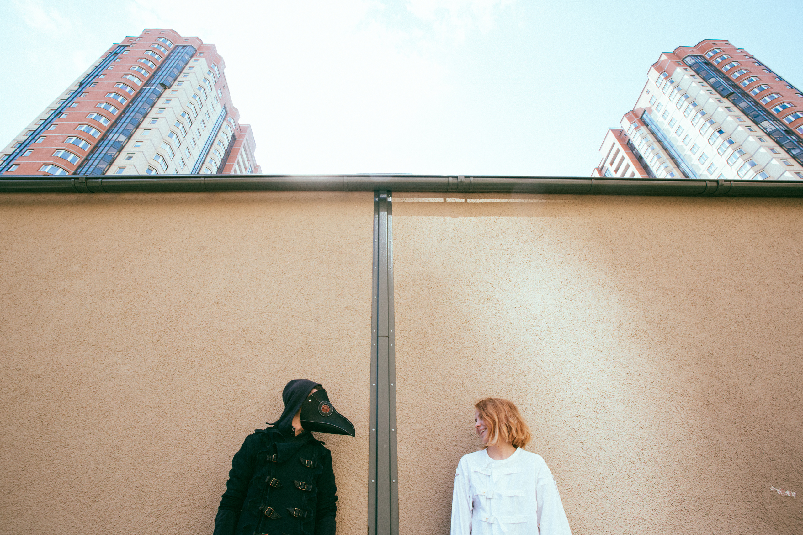 Паша, Настя и кожаные маски. Свадебный фотограф в Санкт-Петербурге