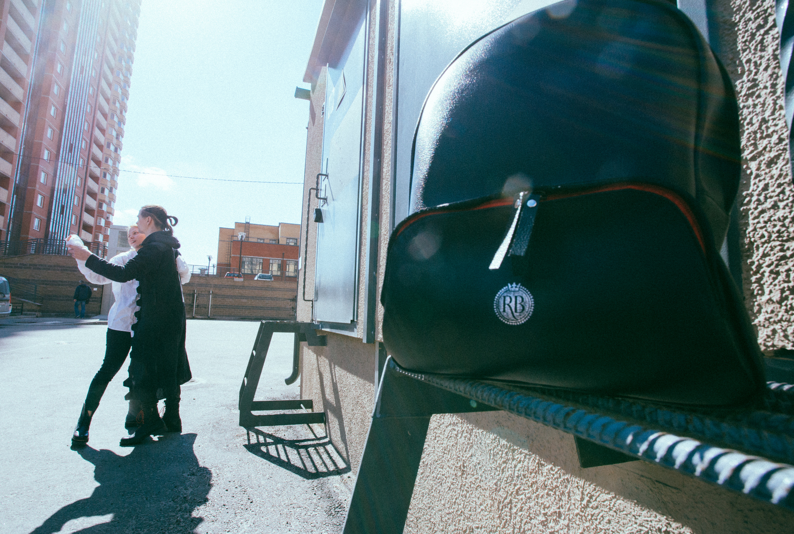 Паша, Настя и кожаные маски. Свадебный фотограф в Санкт-Петербурге