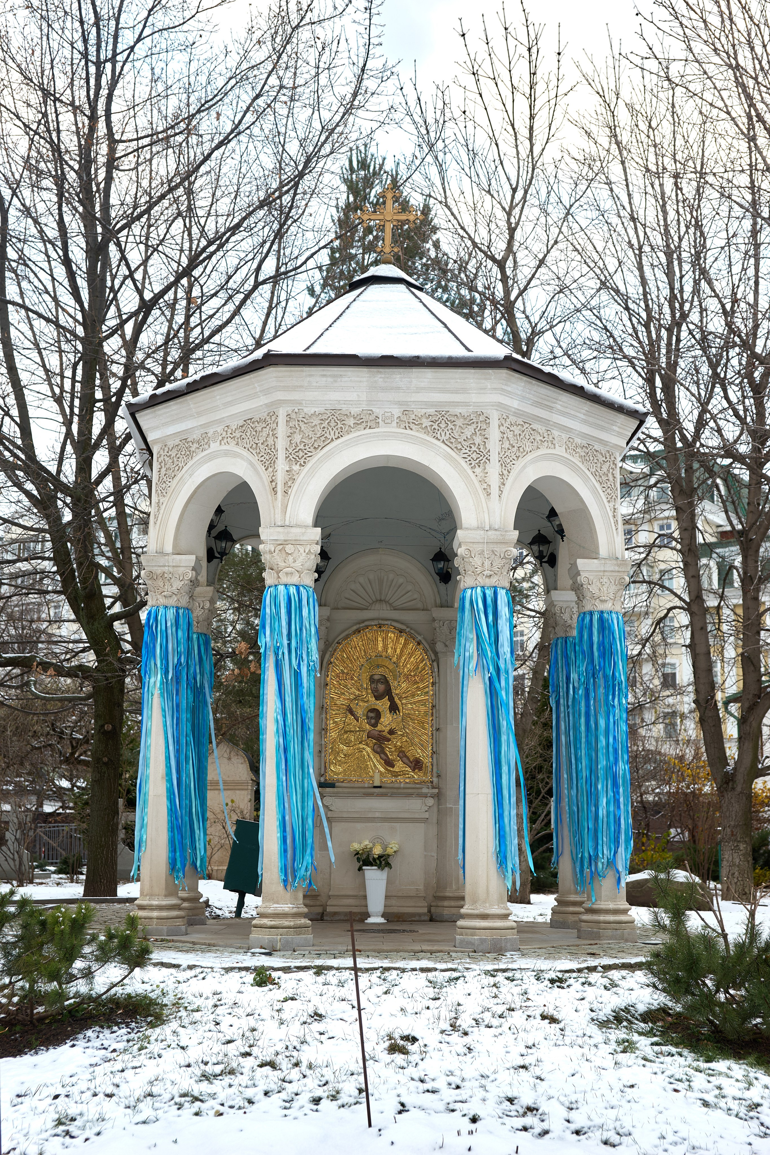 Крещение в Зачатьевском женском монастыре