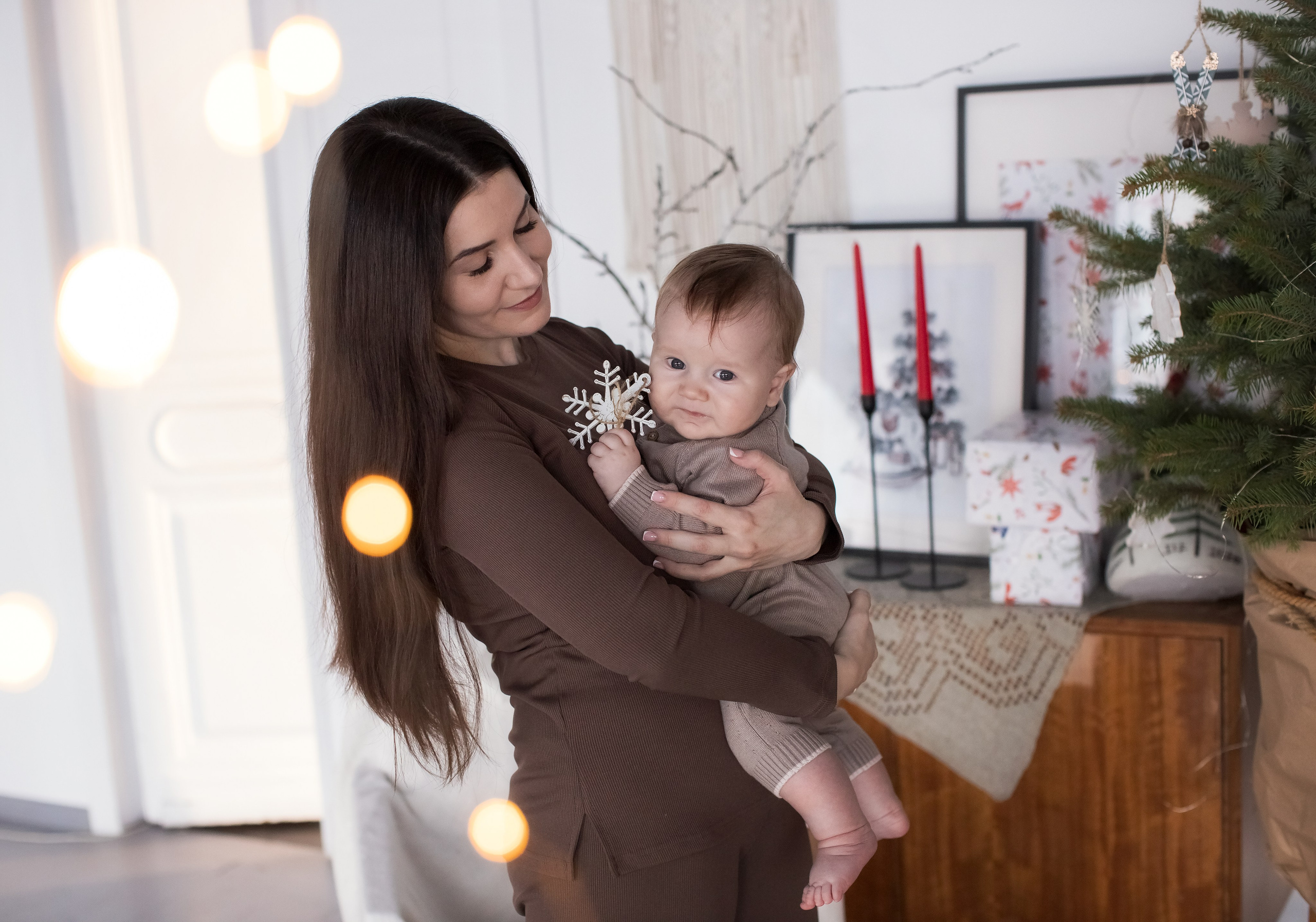 Первый Новый год. Семейный и детский фотограф в Саратове Полина Коткина