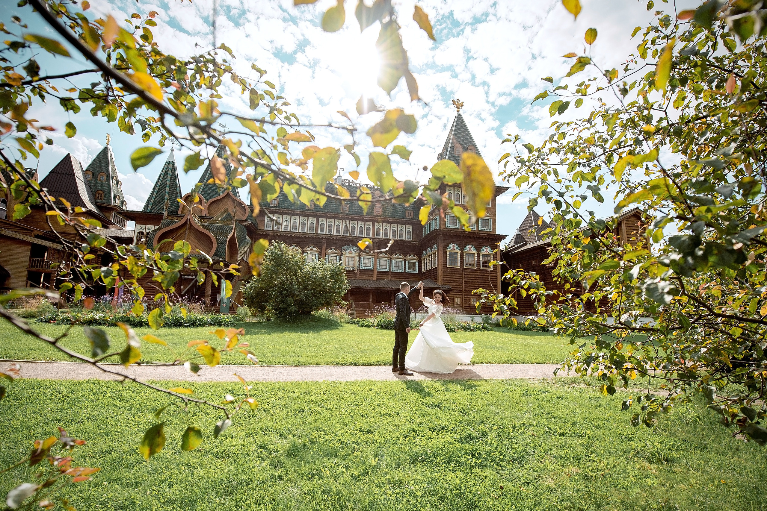 Полина и Денис, Москва — Щёлково. Свадебный и семейный фотограф Виктория Носачёва. Щелково, Москва и МО