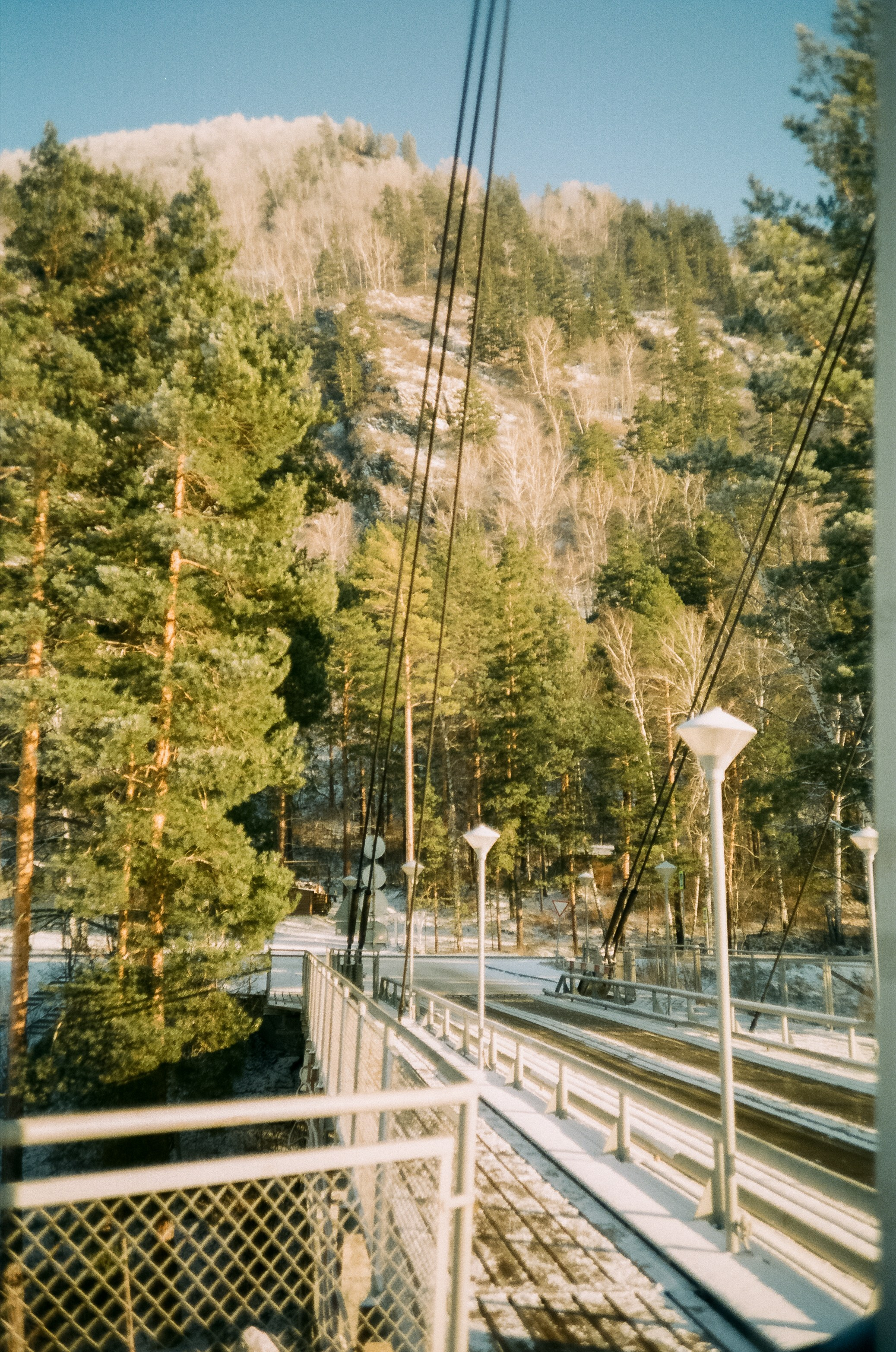 Бережок первый день, мост Бирюзовая Катунь / 10 декабря 2023 года (-25