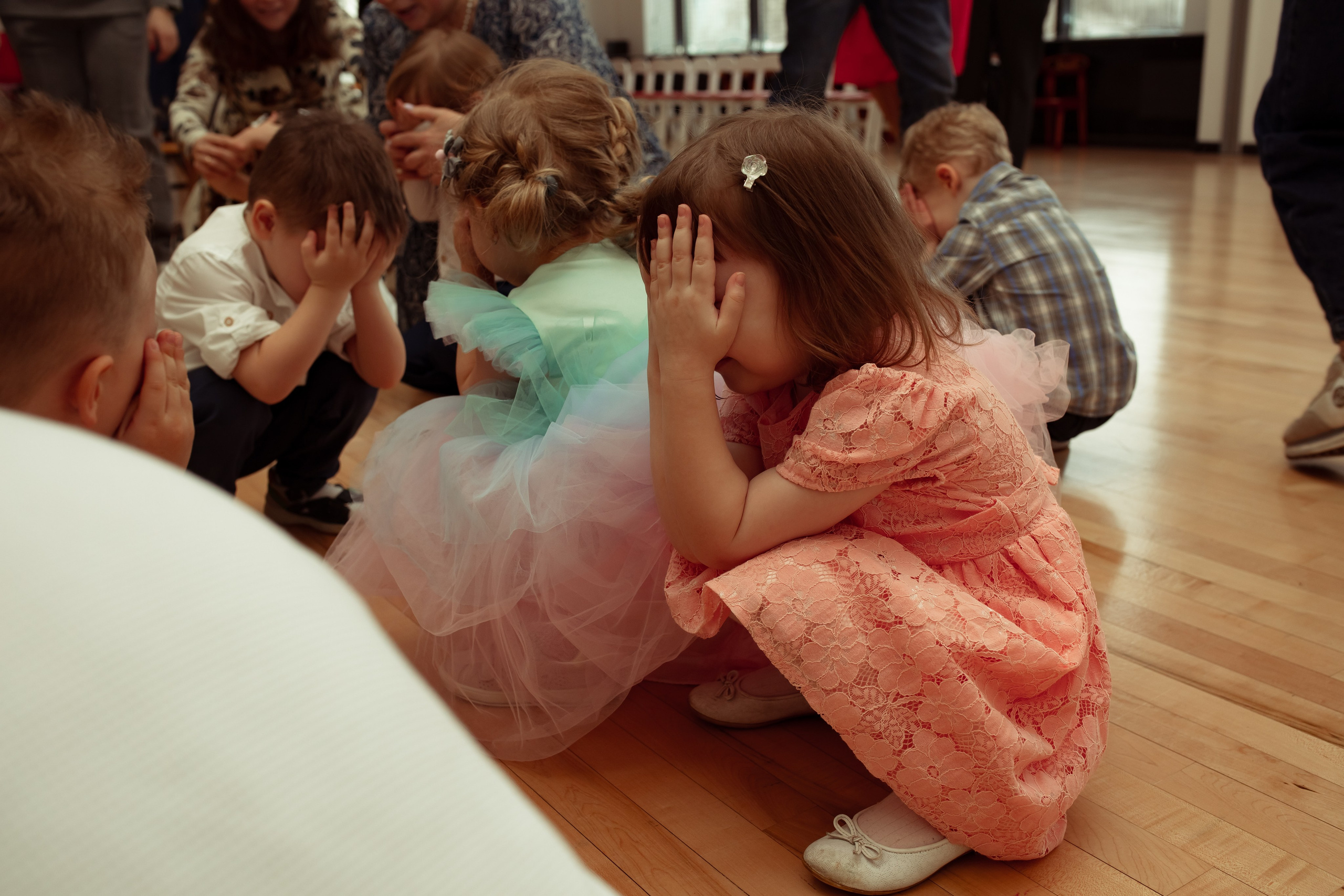 Праздник весны в детском саду. Семейный и детский фотограф в Москве Дорогова Екатерина