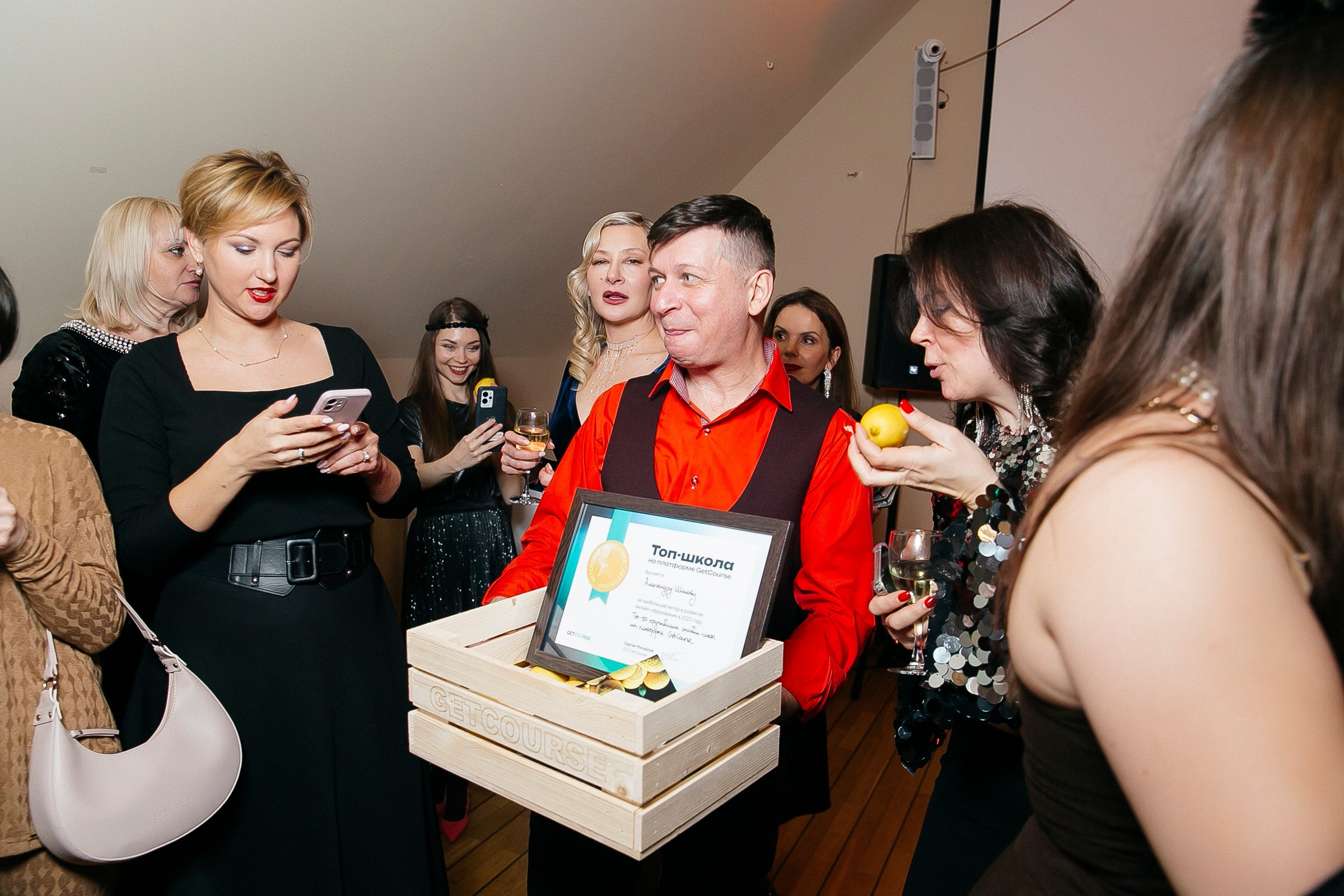 Новогодний корпоратив школа А. Шахова. Фотограф в Москве