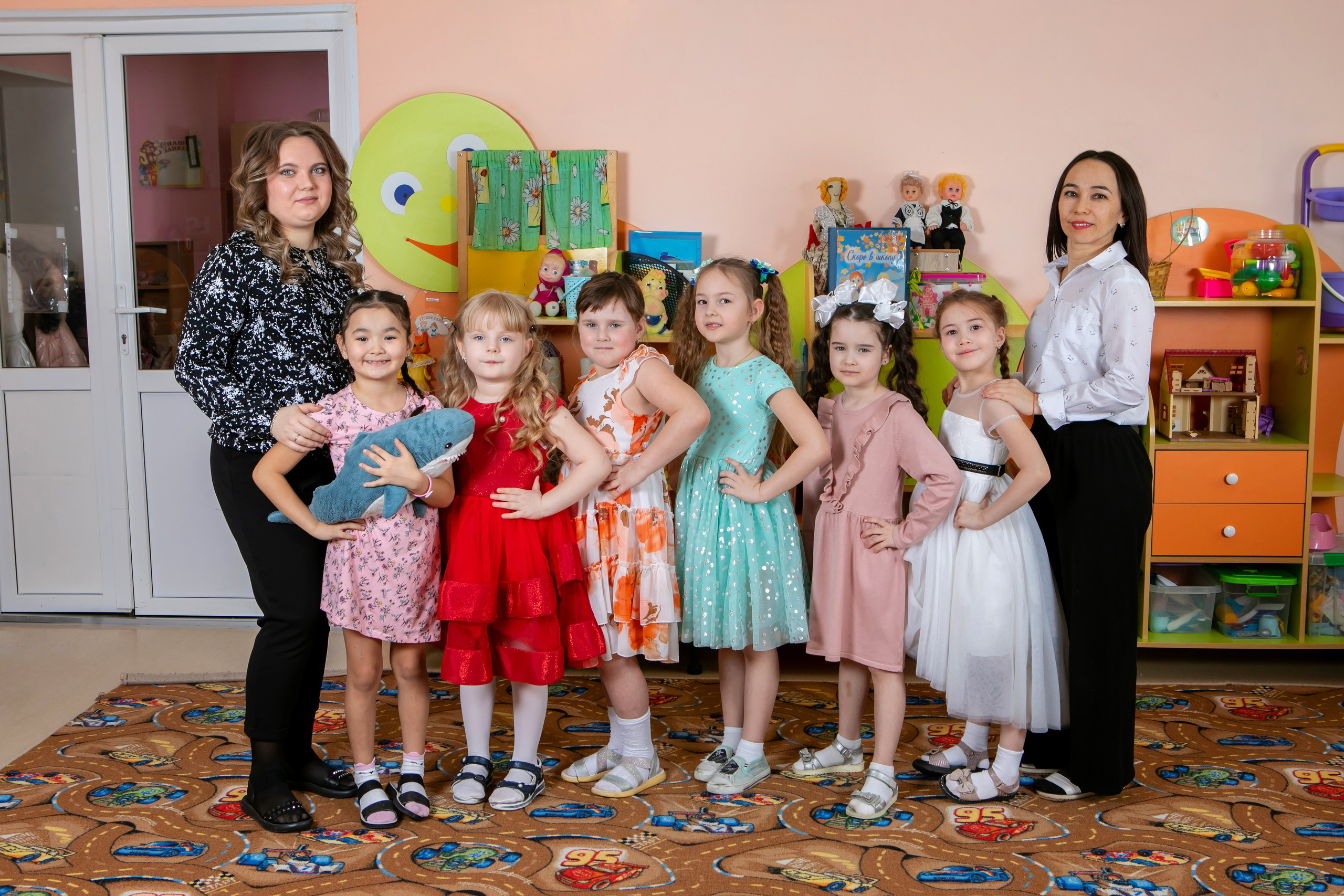 Съемка в детском саду. Выпускные фотокниги