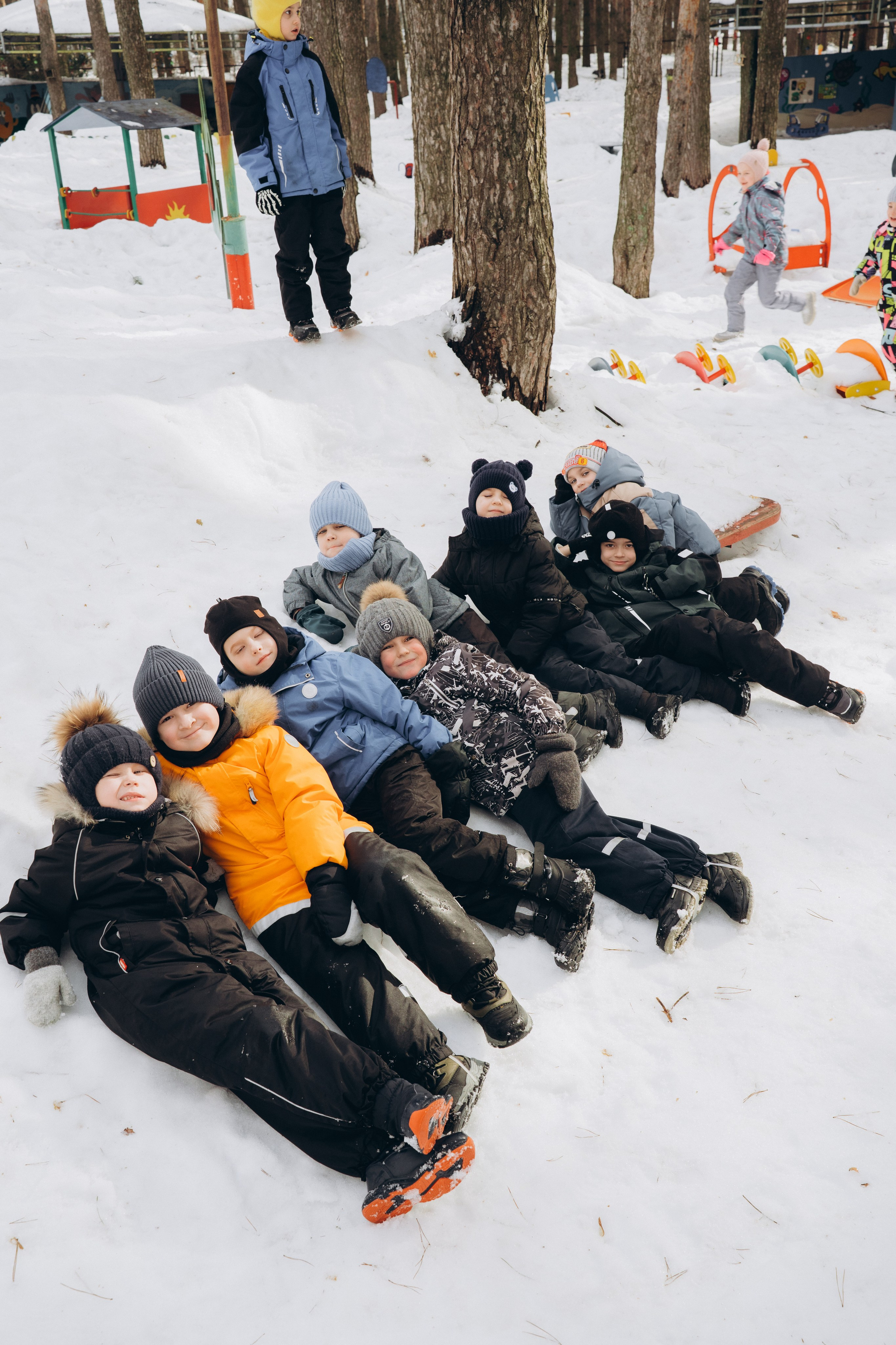 Репортаж в саду. Семейный фотограф • Домашние съемки в Нижнем Новгороде