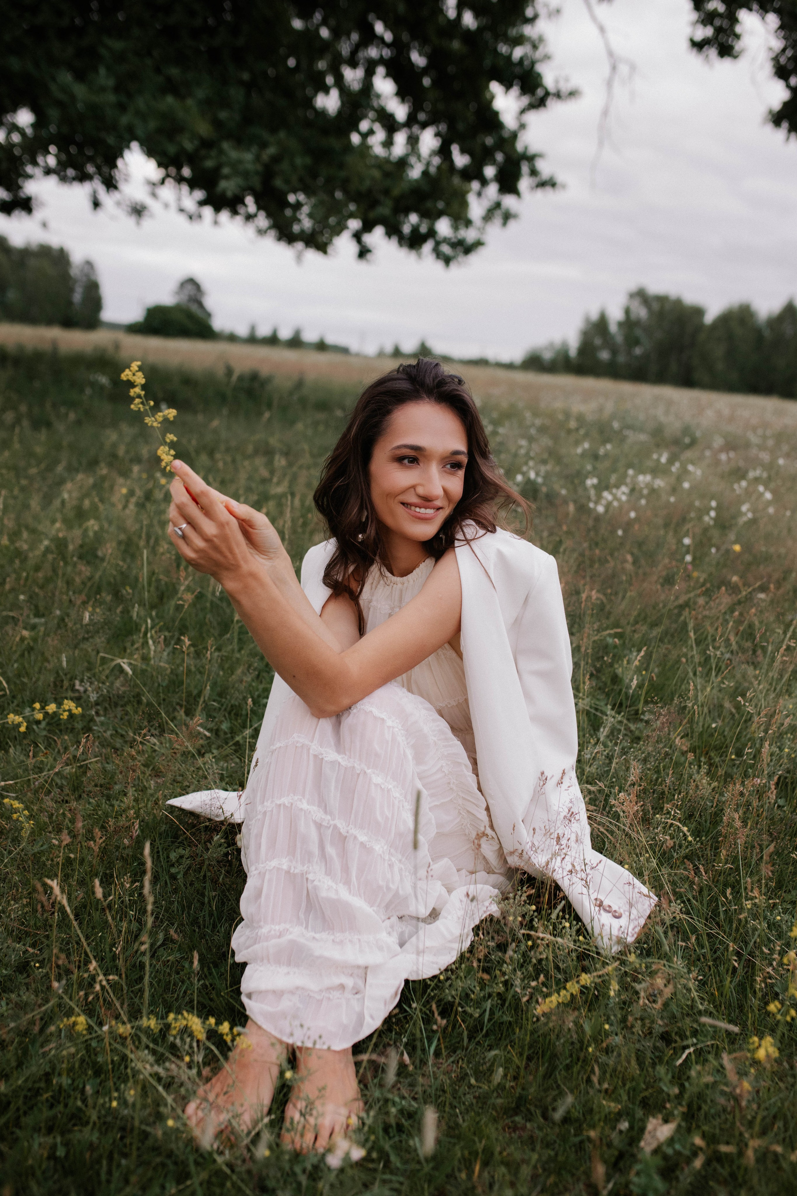 Цветы на полях. Фотограф Каролина