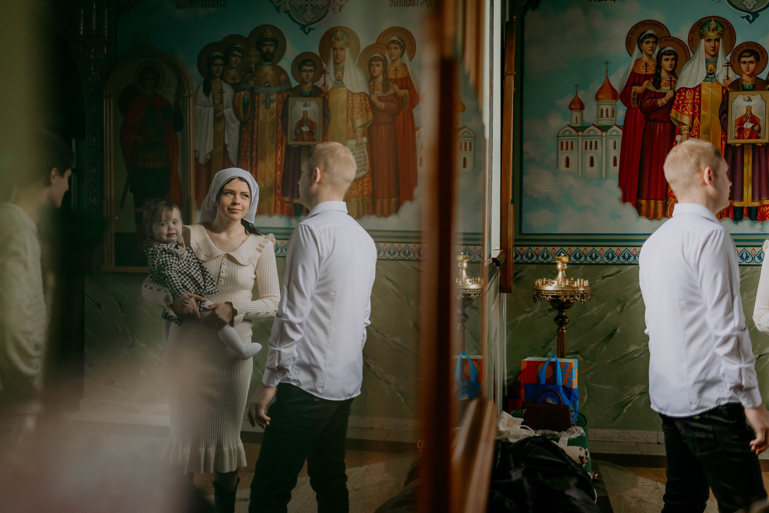 Крещение Василисы. Семейный фотограф в Волгодонске Краченцева Анна