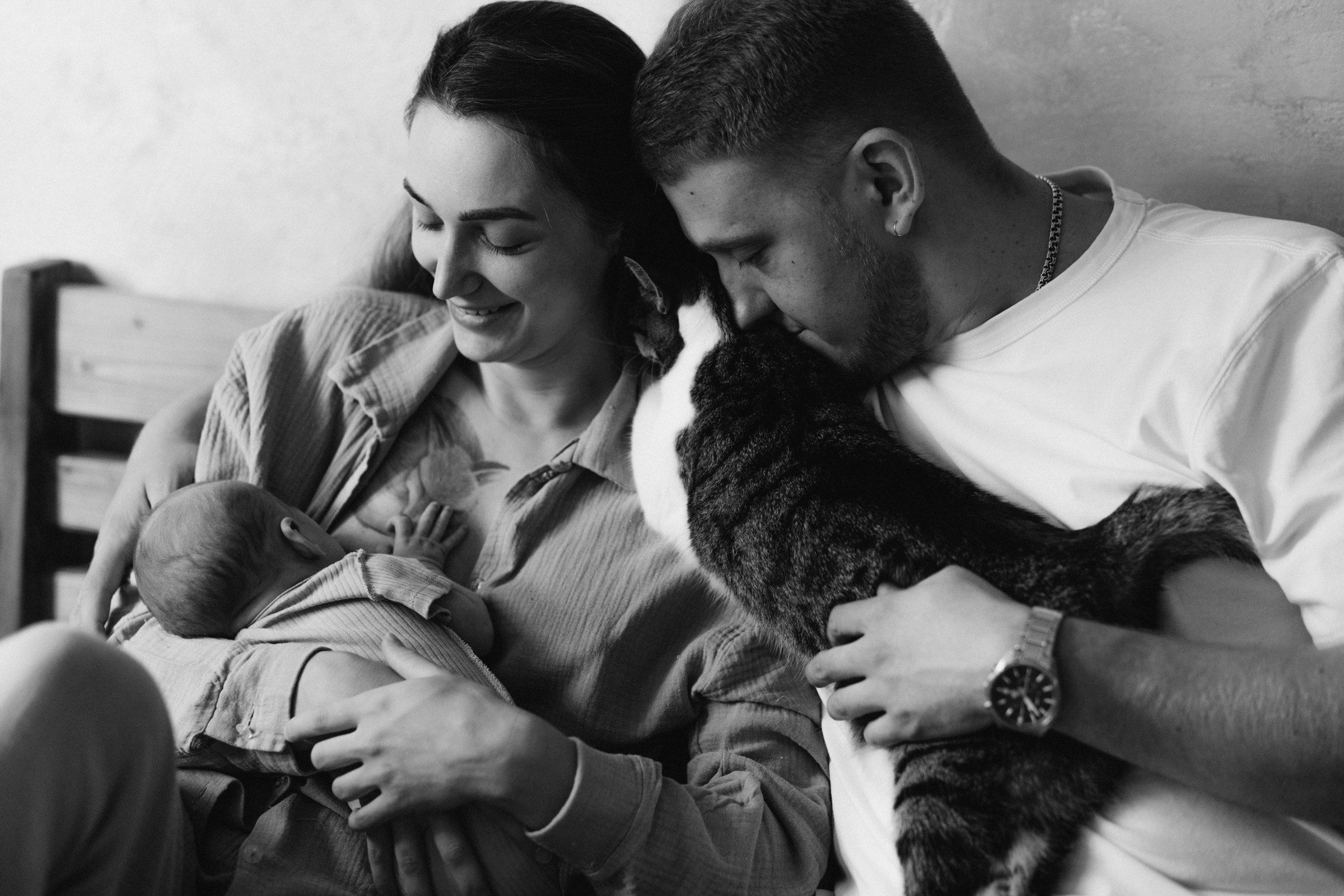 Нью борн домашняя. Семейный фотограф в Волгодонске Краченцева Анна