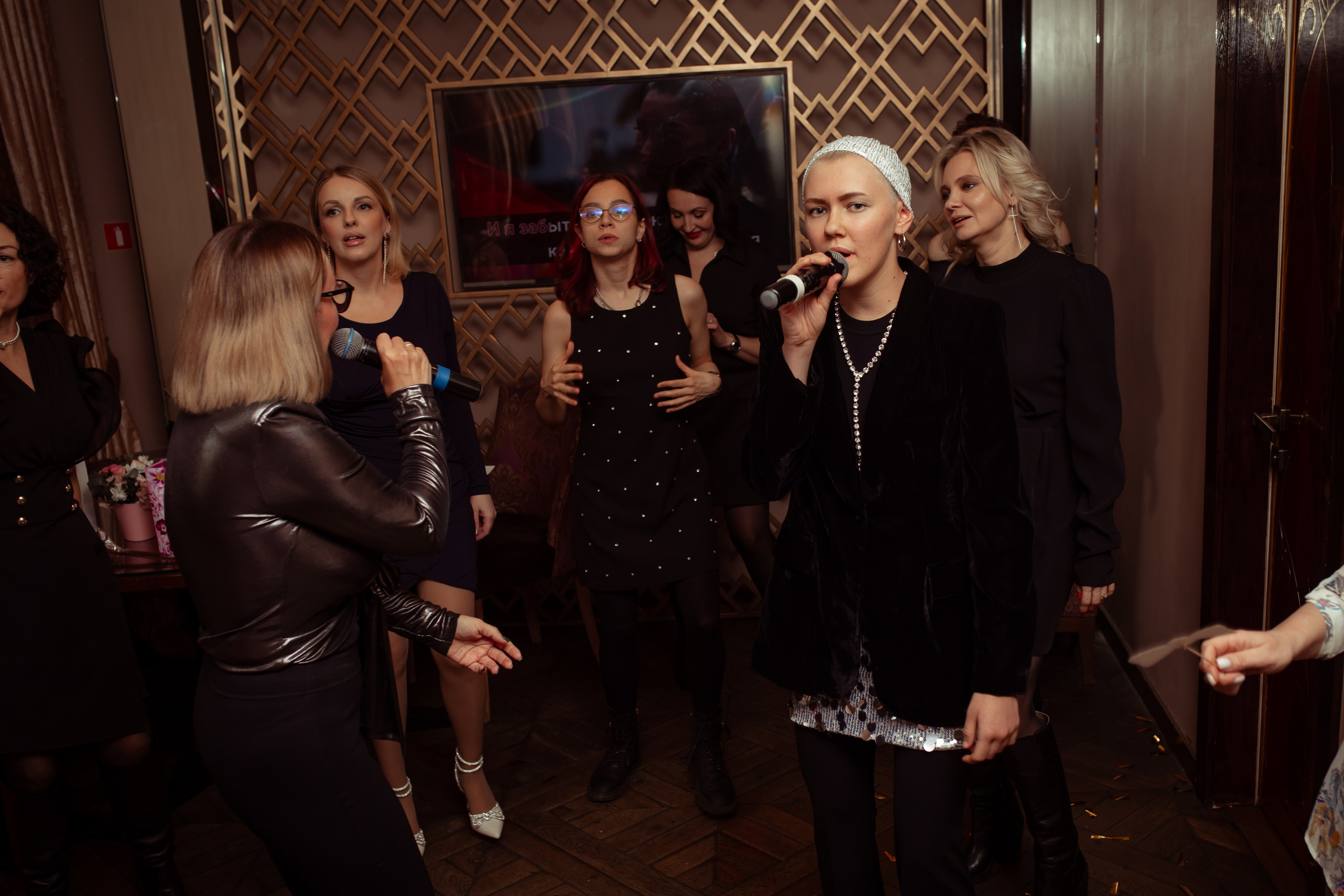 Юбилей в караоке. Семейный и детский фотограф в Москве Дорогова Екатерина