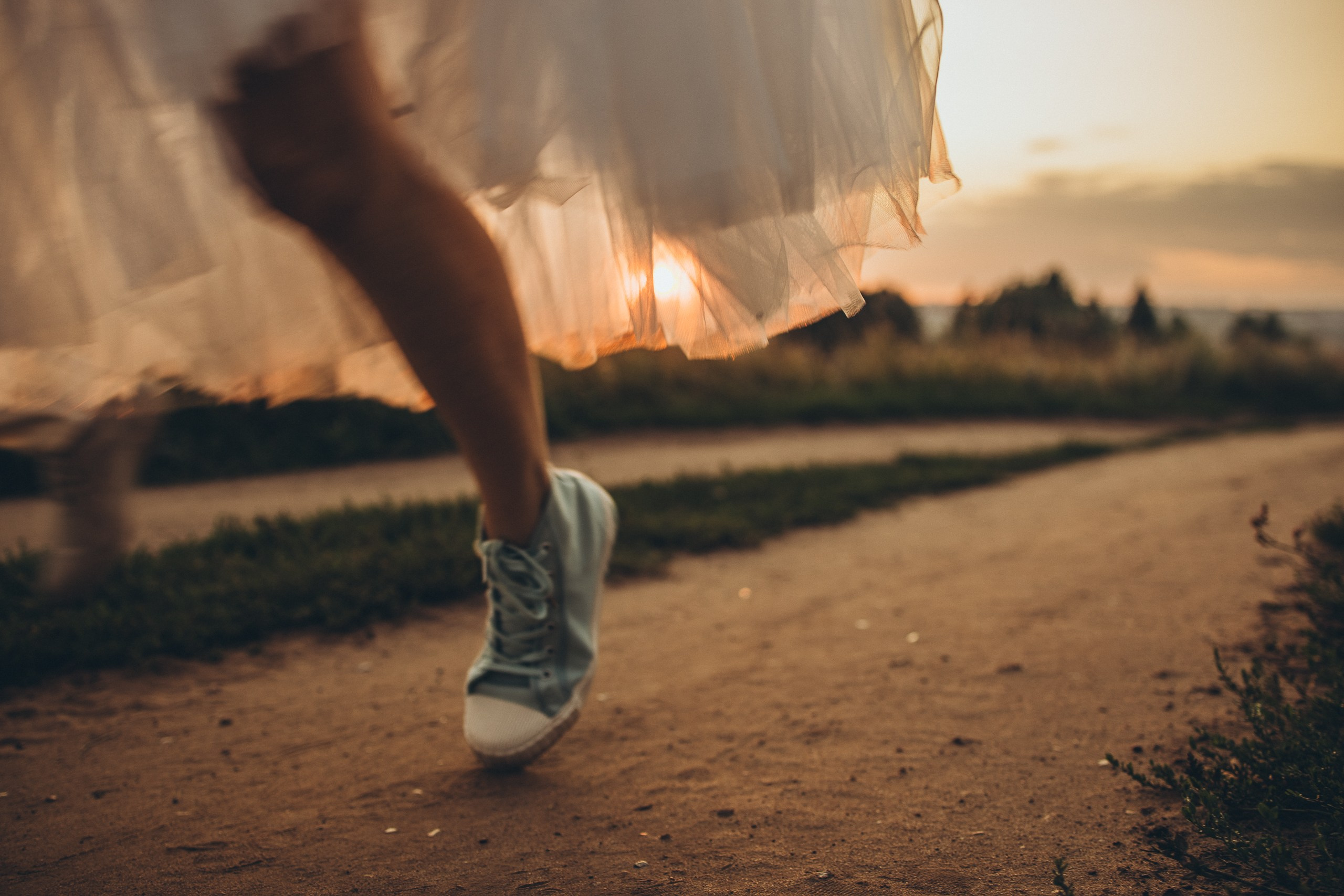 Свадебная love-story на закате