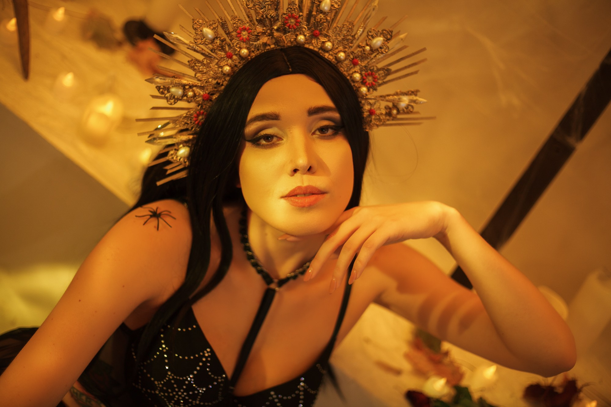 15.10.2023 Morticia Addams. Постановочная съемка в Москве